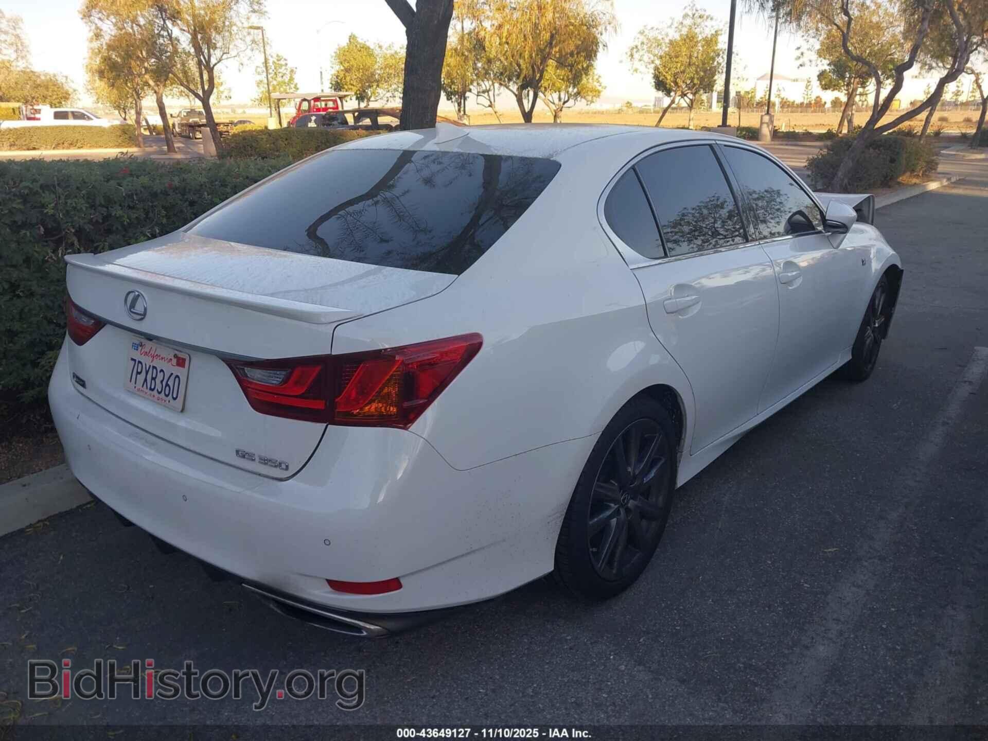 2015 LEXUS GS 350 - VIN: JTHBE1BLXFA017767 - Фото 4