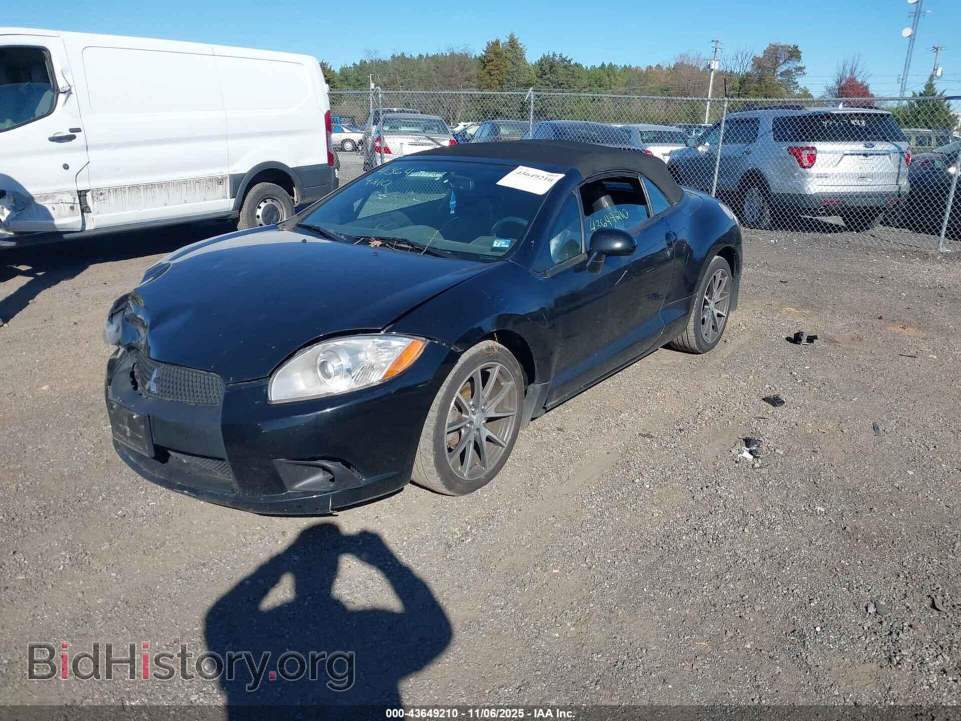 2012 MITSUBISHI ECLIPSE - VIN: 4A37L3ET5CE001563 - Photo 2