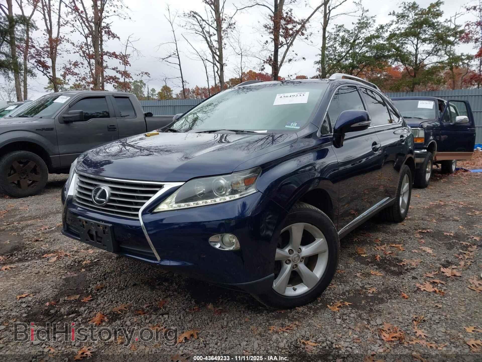 2013 LEXUS RX 350 - VIN: 2T2BK1BA3DC168043 - Фото 2