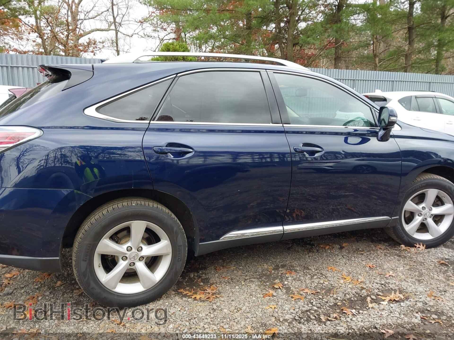 2013 LEXUS RX 350 - VIN: 2T2BK1BA3DC168043 - Фото 6