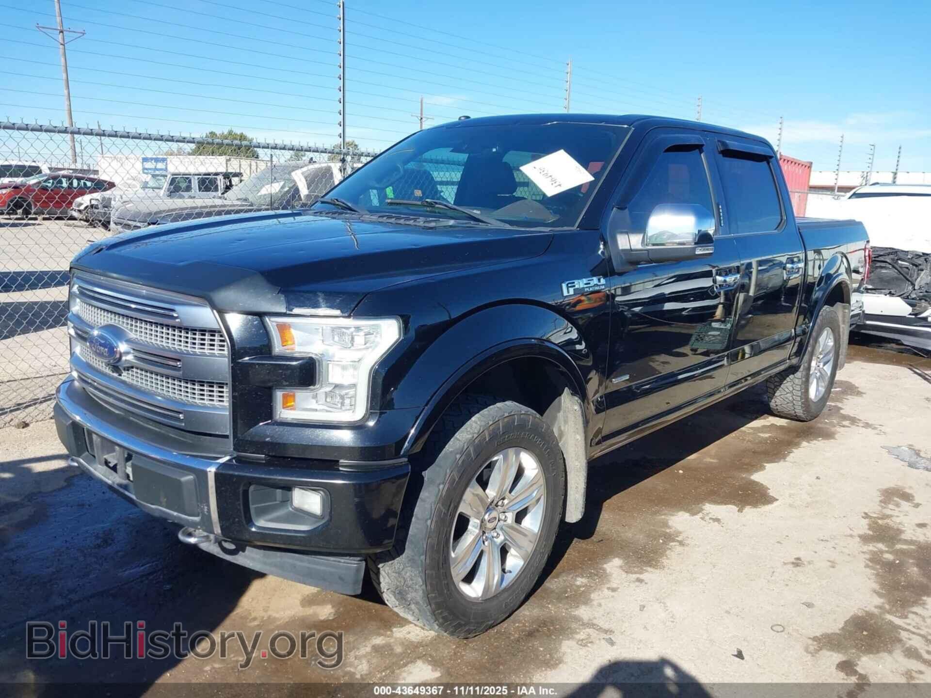 2017 FORD F-150 - VIN: 1FTEW1EG0HFB95025 - Фото 2