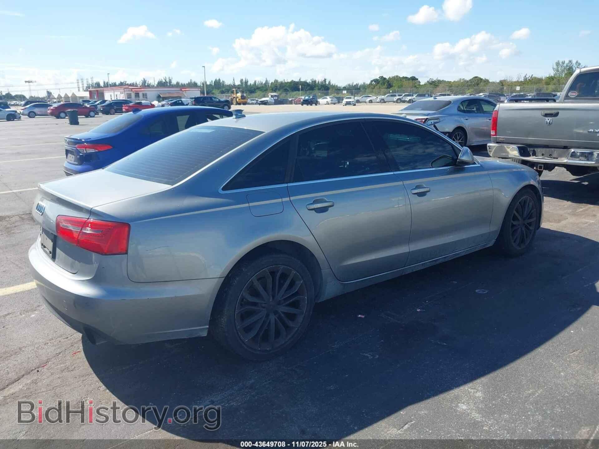 2014 AUDI A6 - VIN: WAUGFAFC9EN102960 - Фото 4