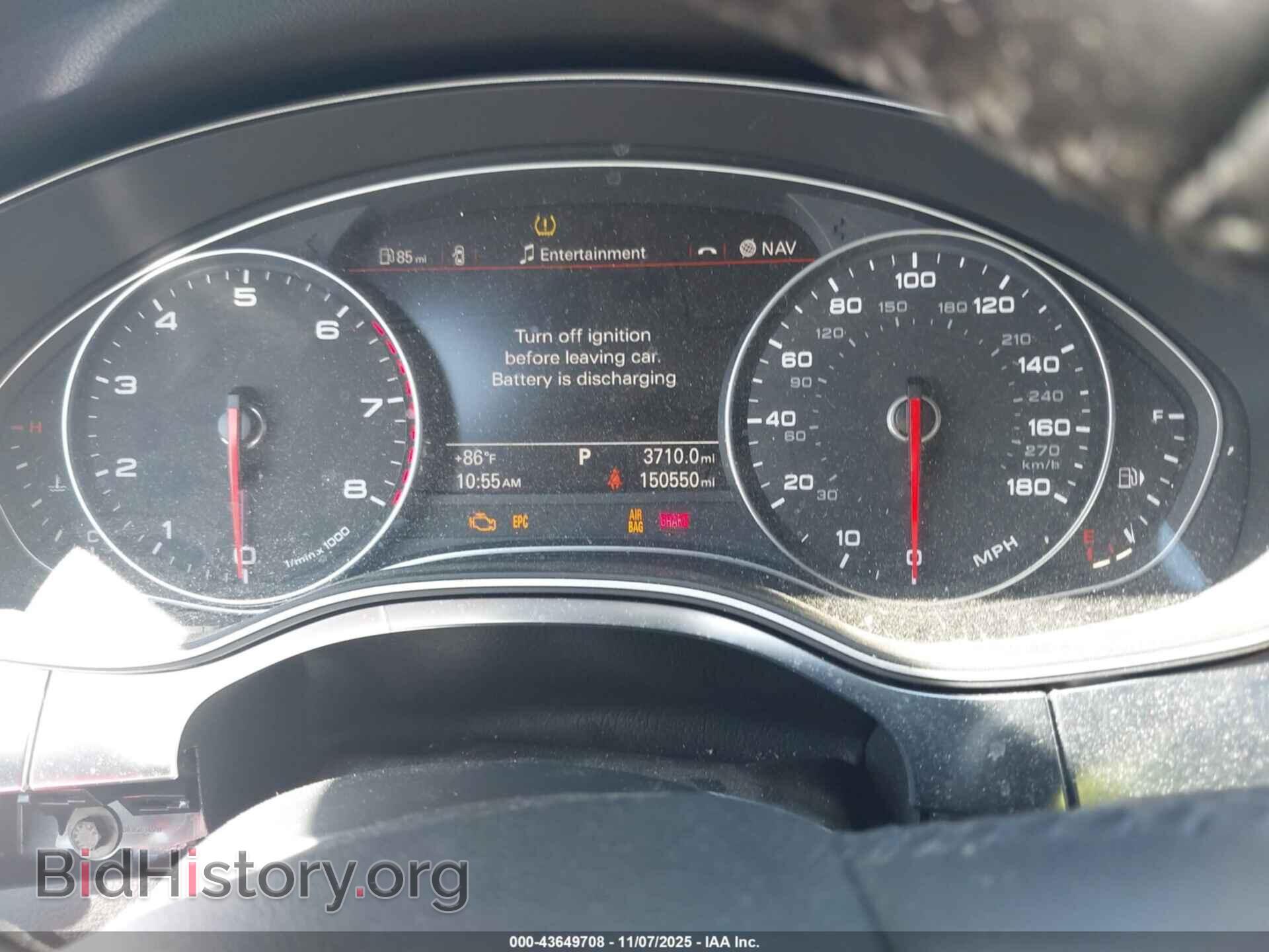 2014 AUDI A6 - VIN: WAUGFAFC9EN102960 - Фото 7