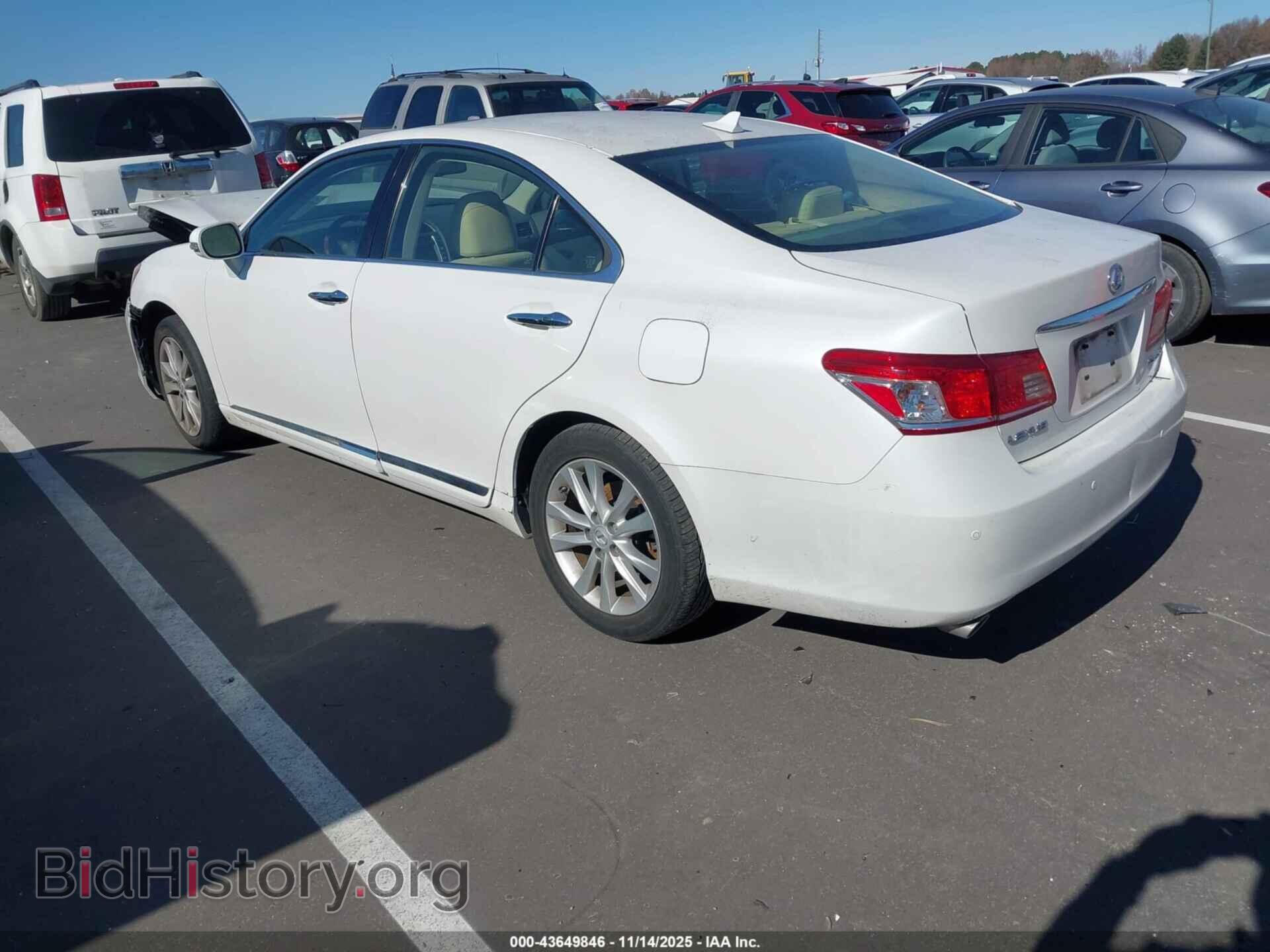 2010 LEXUS ES 350 - VIN: JTHBK1EG2A2347333 - Фото 3