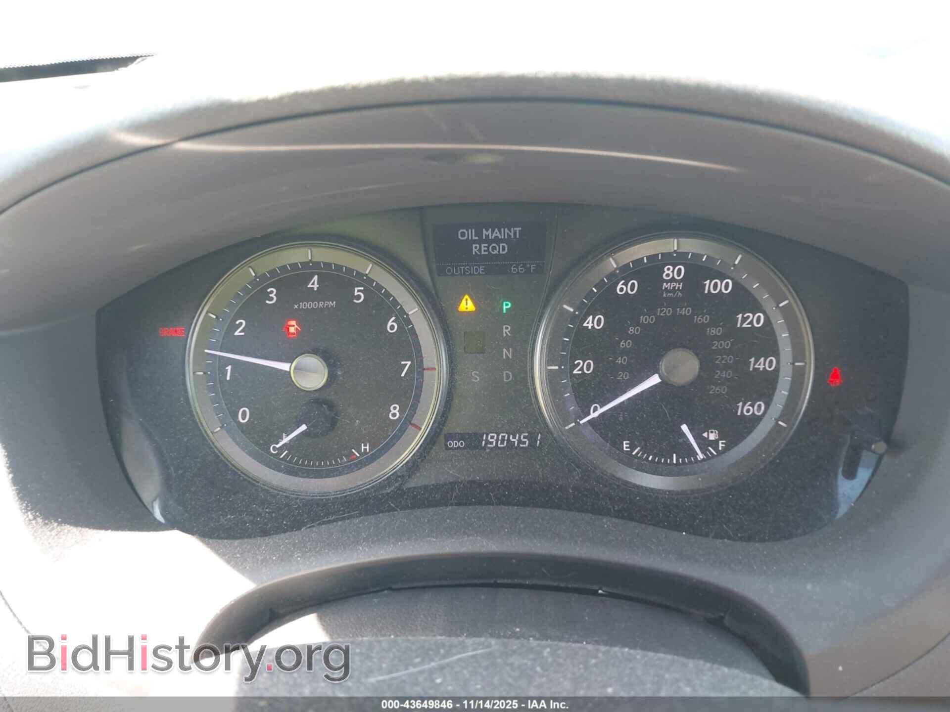 2010 LEXUS ES 350 - VIN: JTHBK1EG2A2347333 - Фото 7