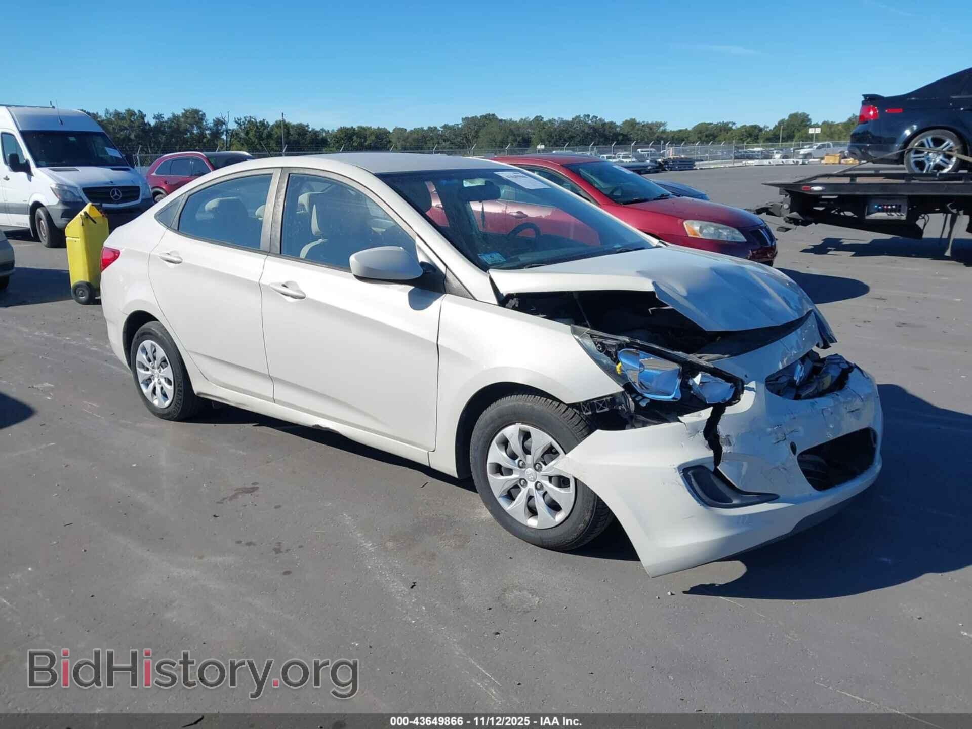 Фотография KMHCT4AE1GU078601 - HYUNDAI ACCENT 2016