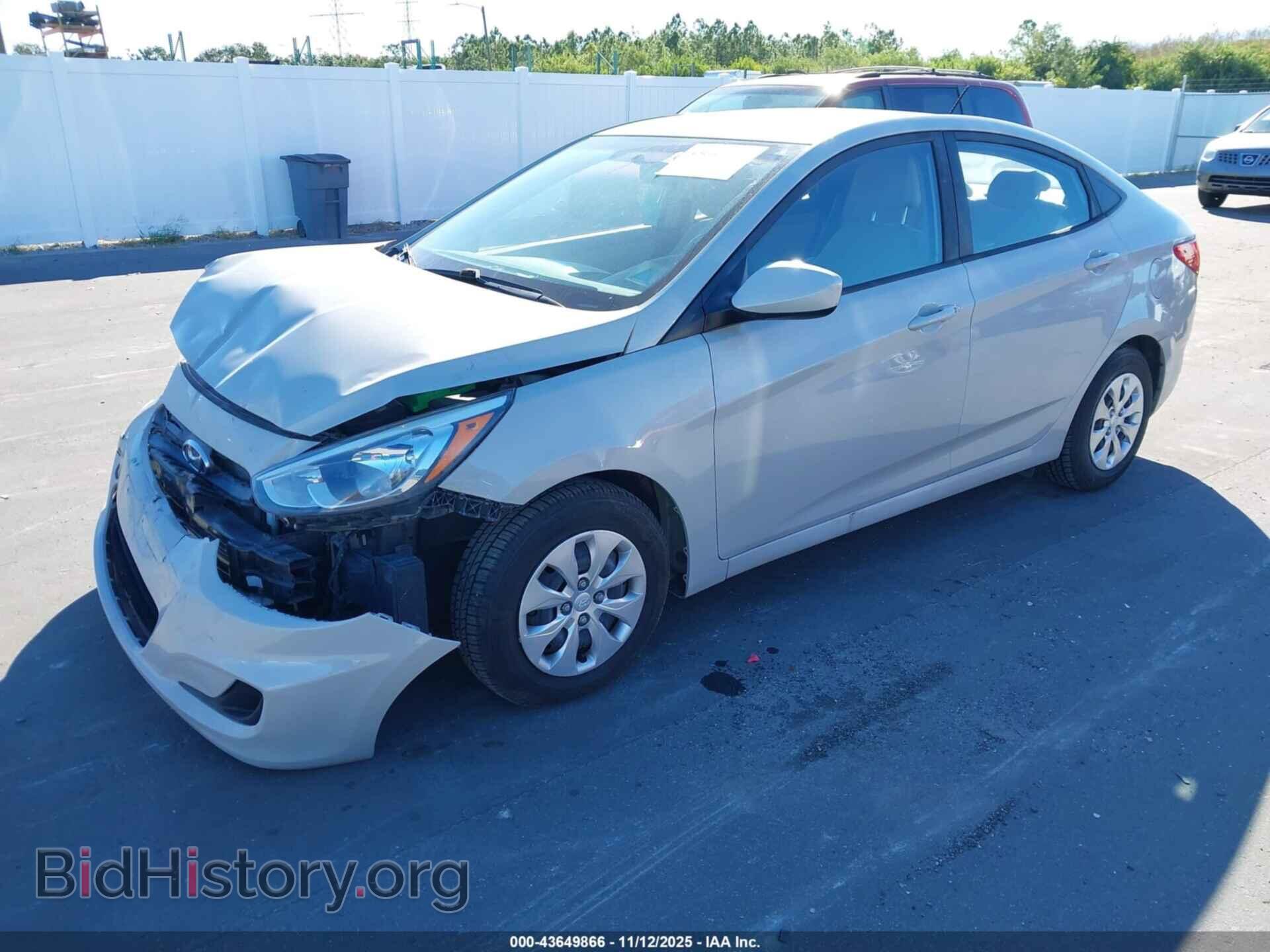 2016 HYUNDAI ACCENT - VIN: KMHCT4AE1GU078601 - Фото 2