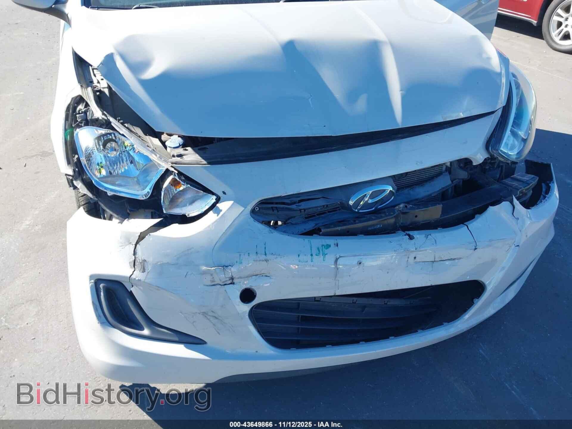 2016 HYUNDAI ACCENT - VIN: KMHCT4AE1GU078601 - Фото 6