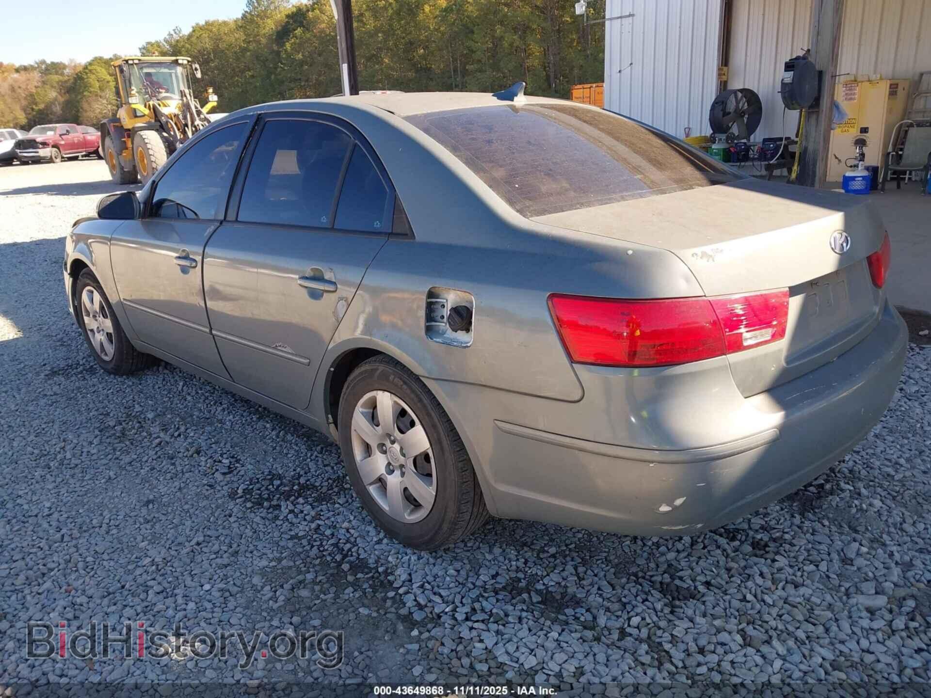2009 HYUNDAI SONATA - VIN: 5NPET46C29H518021 - Фото 3
