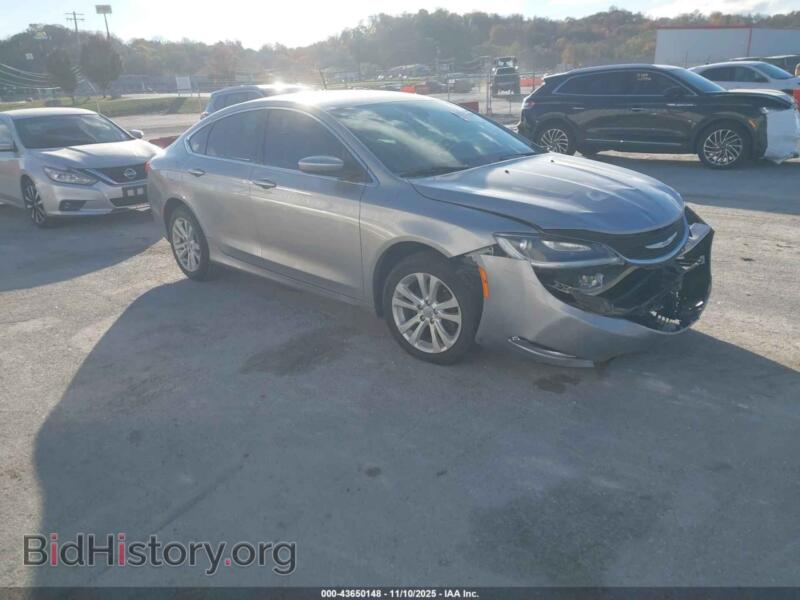 2015 Chrysler 200 Limited (VIN 1C3CCCAB2FN699797) — фото 1 из 17, IAAI, повреждение: передняя часть