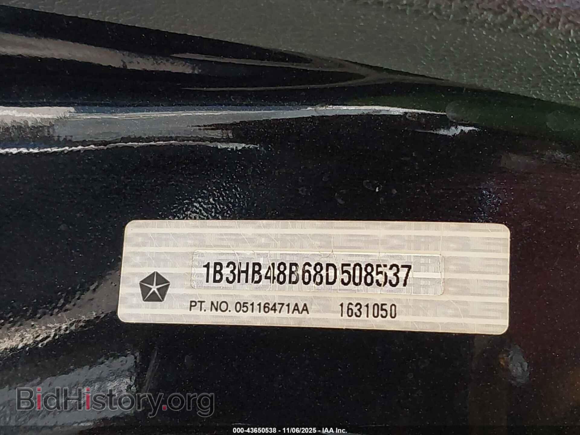 2008 DODGE CALIBER - VIN: 1B3HB48B68D508537 - Фото 9