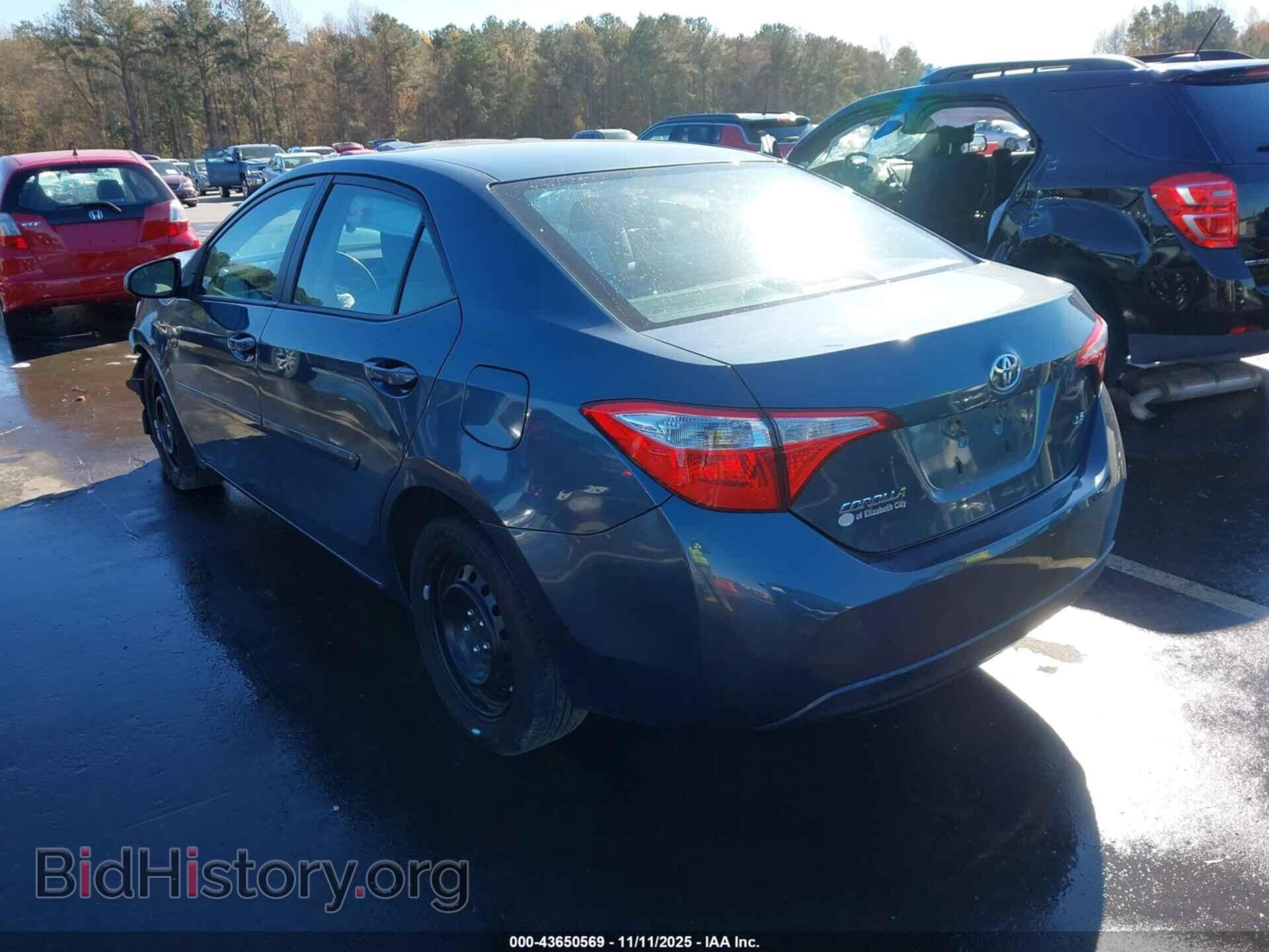 2014 TOYOTA COROLLA - VIN: 2T1BURHE3EC003568 - Фото 3