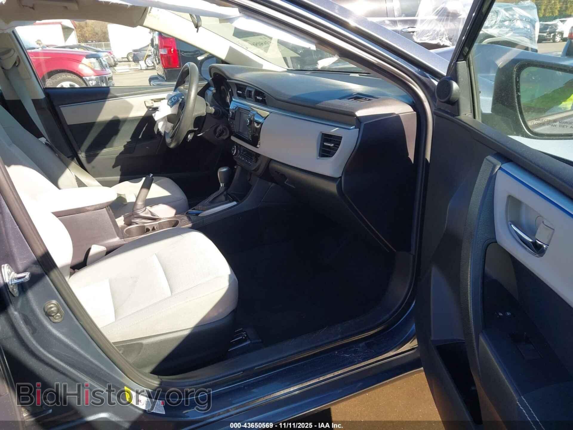 2014 TOYOTA COROLLA - VIN: 2T1BURHE3EC003568 - Фото 5