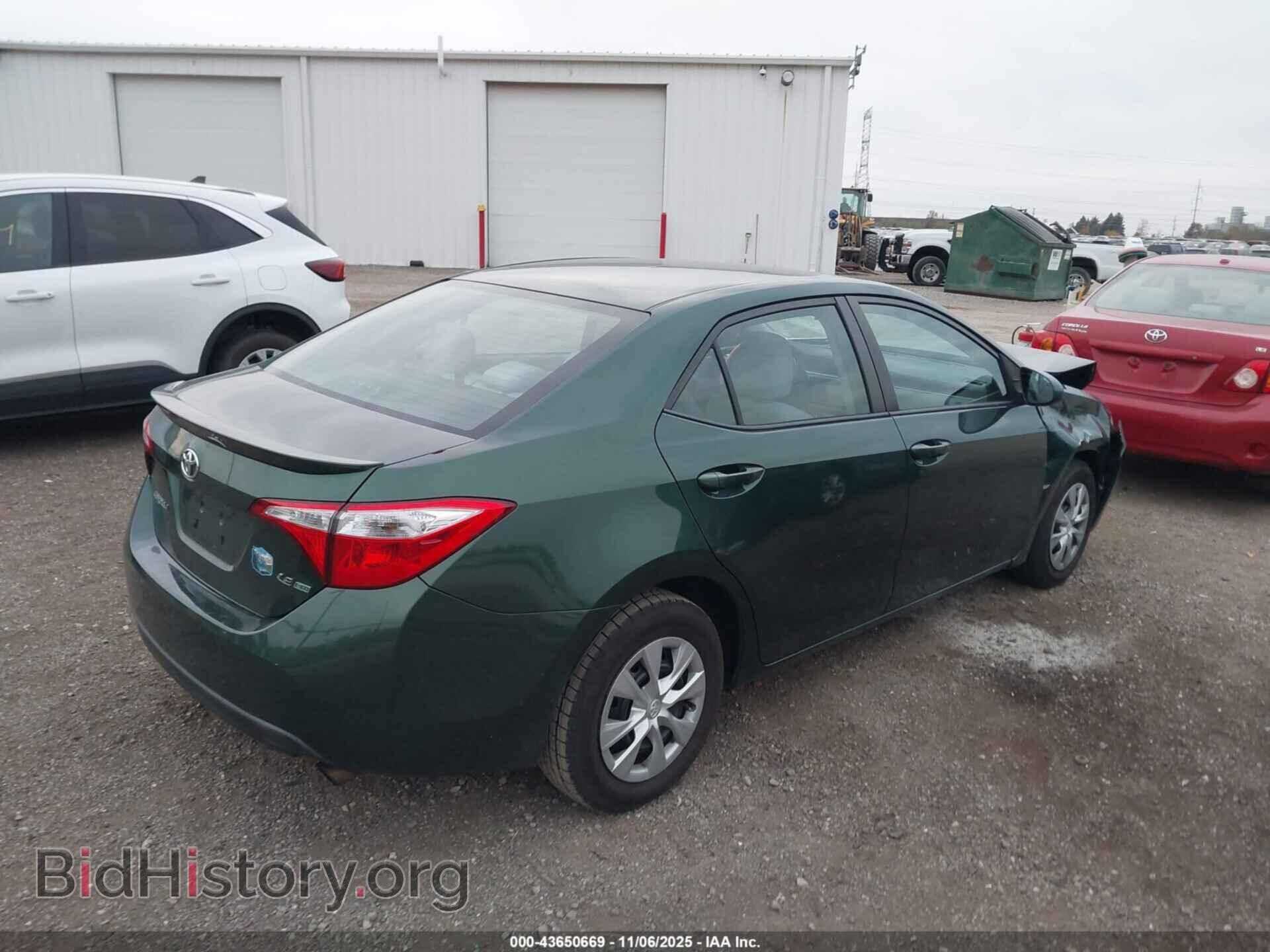 2014 TOYOTA COROLLA - VIN: 5YFBPRHE2EP069620 - Фото 4