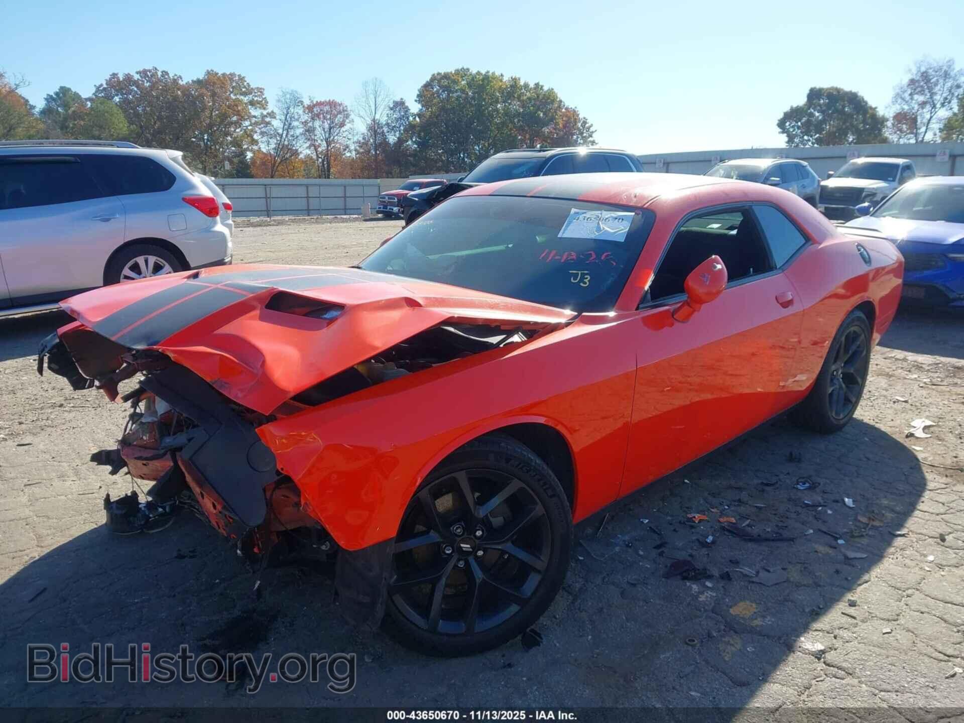 2019 DODGE CHALLENGER - VIN: 2C3CDZAG1KH518252 - Фото 2