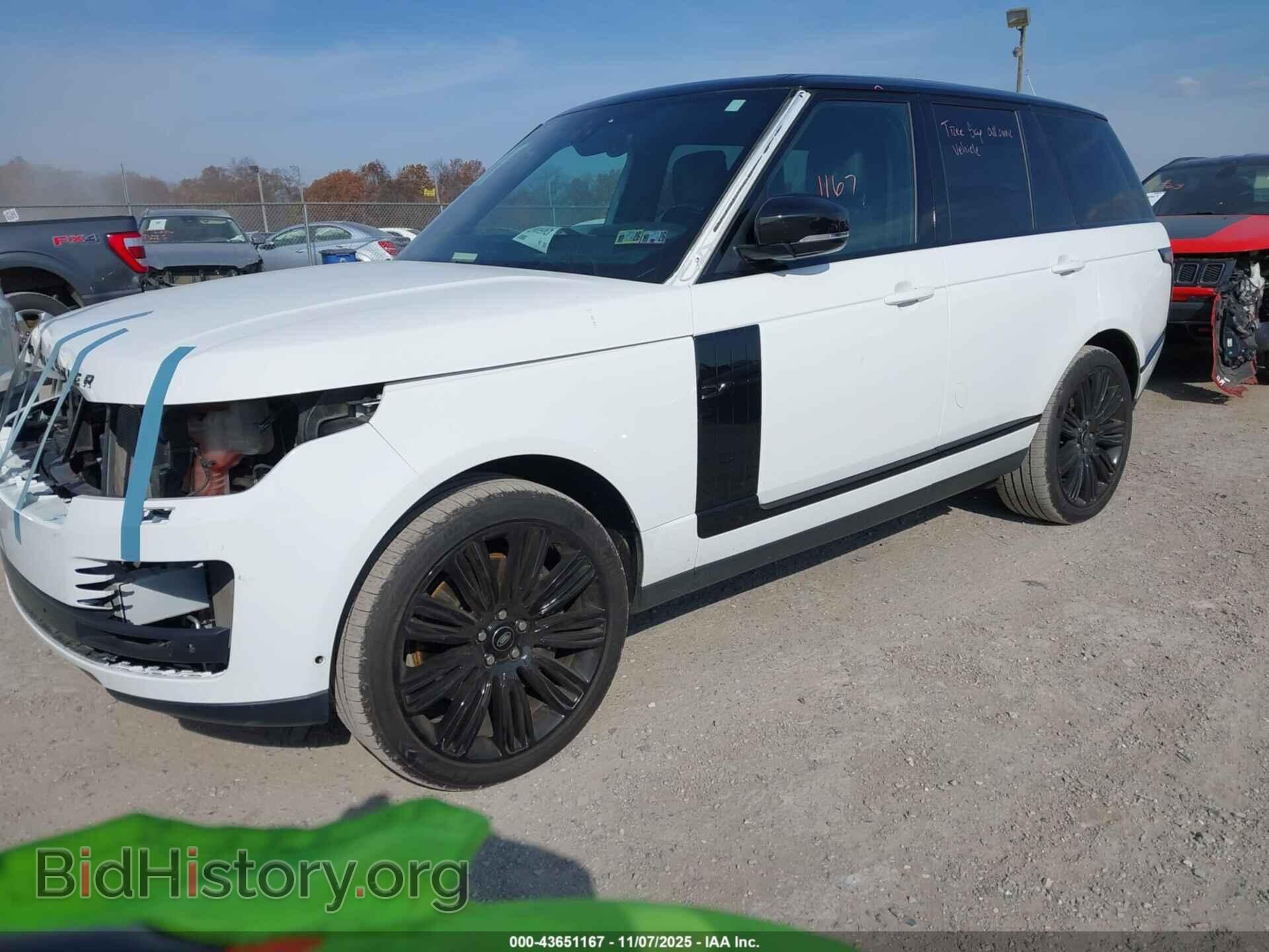 2022 LAND ROVER RANGE ROVER - VIN: SALGS2RU5NA461943 - Фото 2