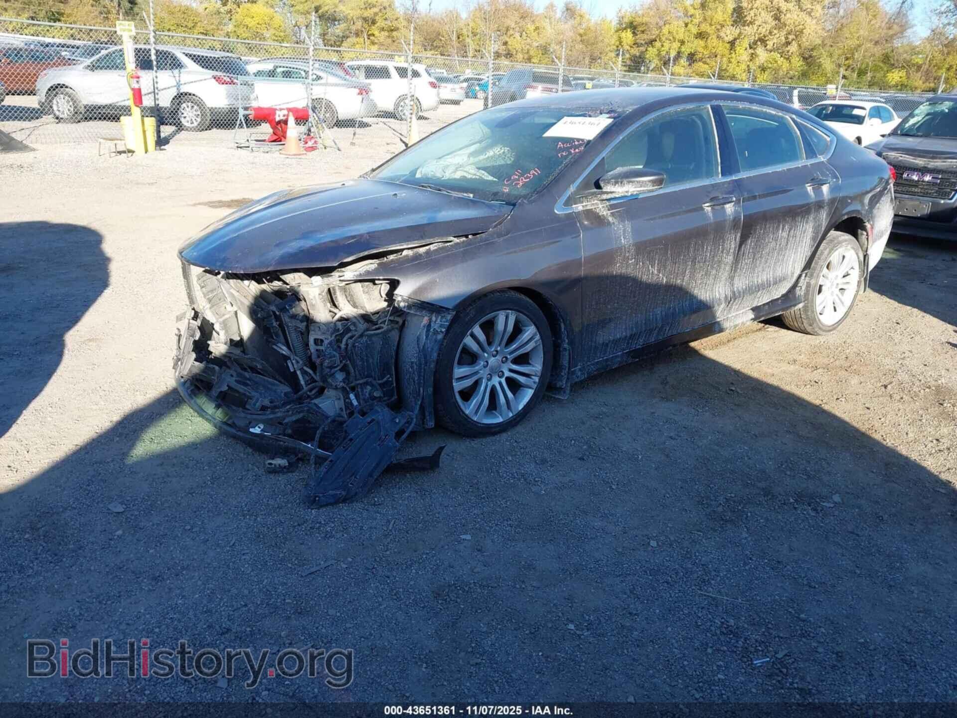 2015 CHRYSLER 200 - VIN: 1C3CCCAB1FN651613 - Фото 2