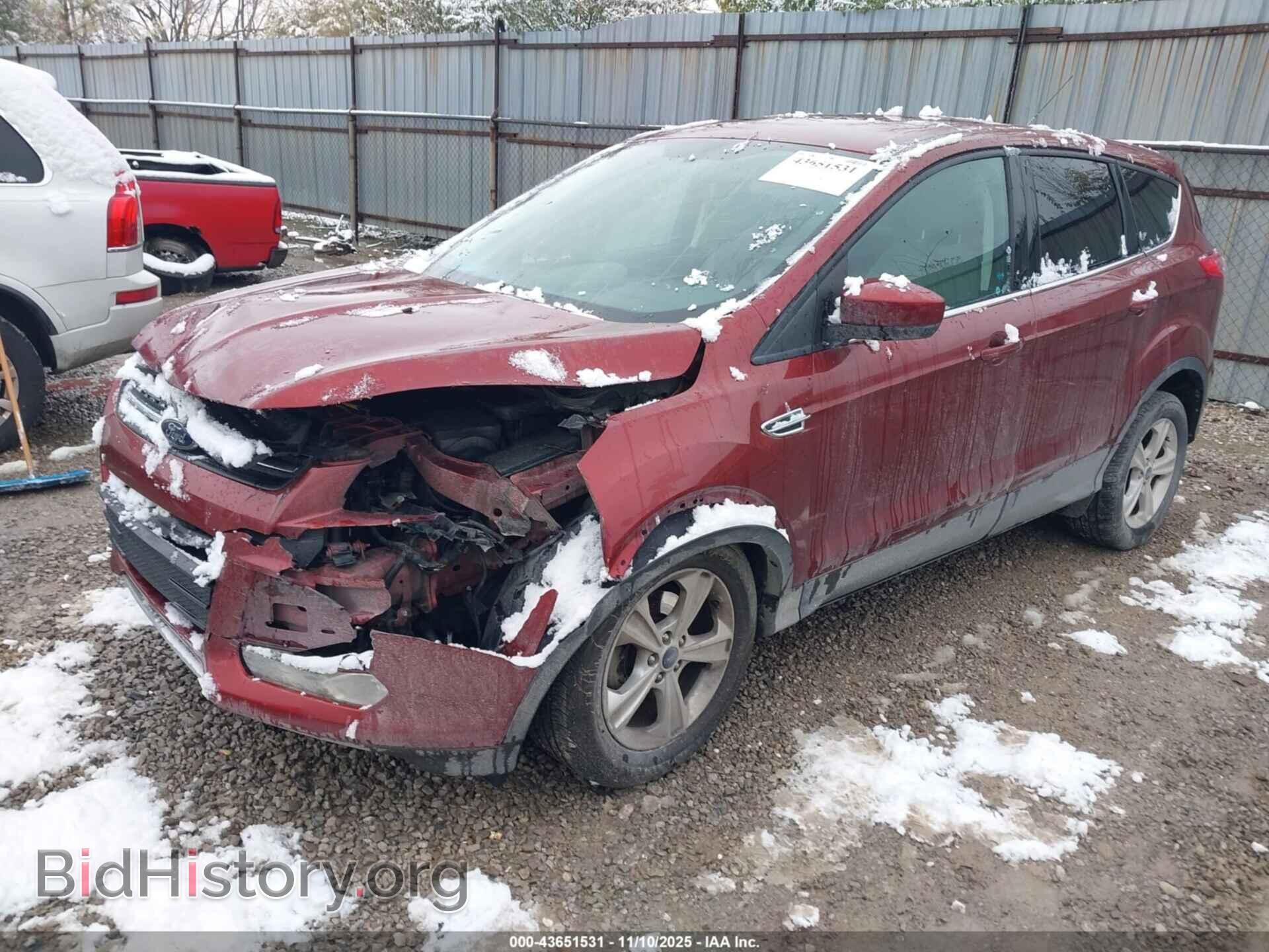2014 FORD ESCAPE - VIN: 1FMCU0GX4EUB57773 - Фото 2