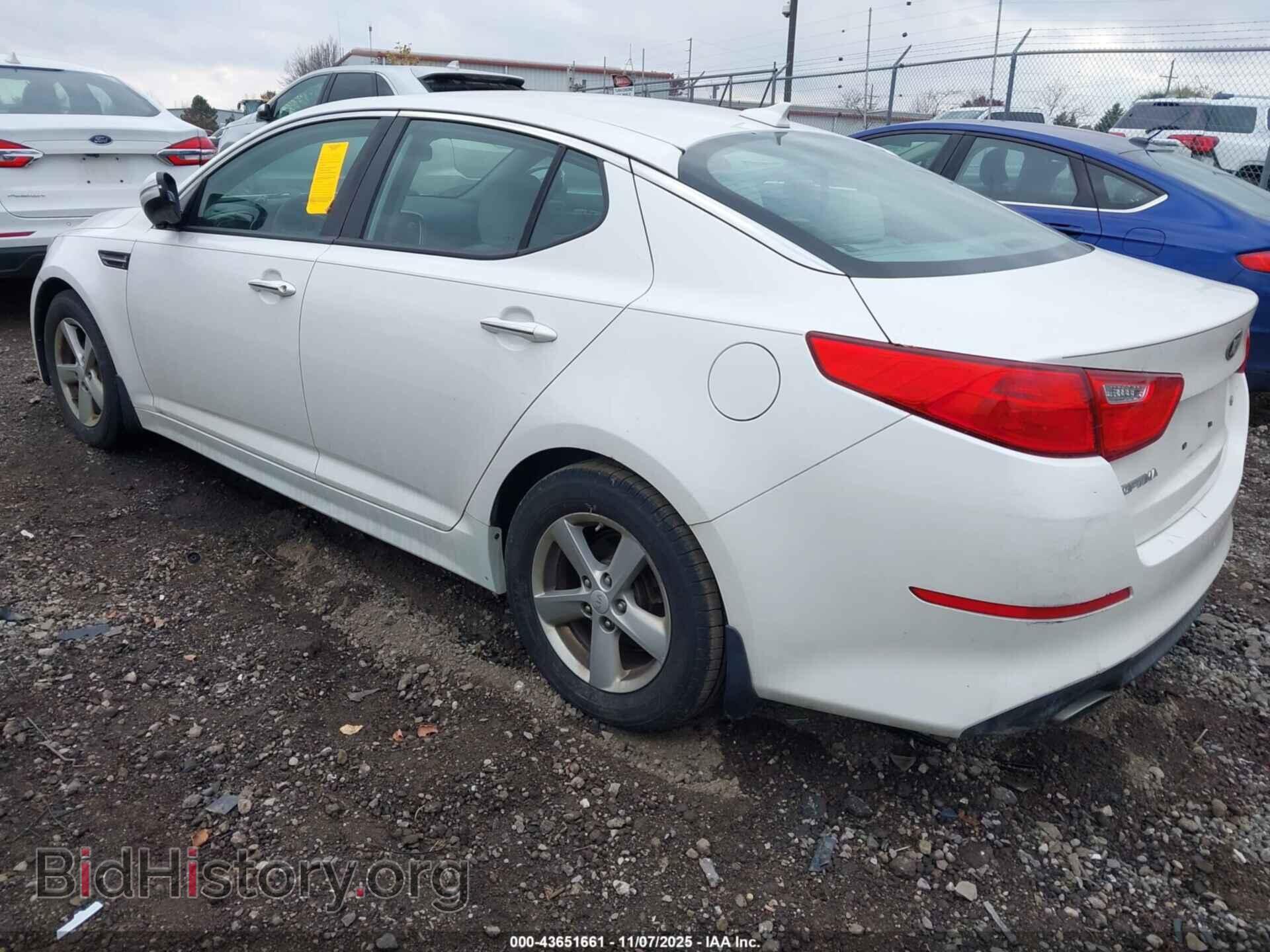 2015 KIA OPTIMA - VIN: KNAGM4A77F5641743 - Фото 3