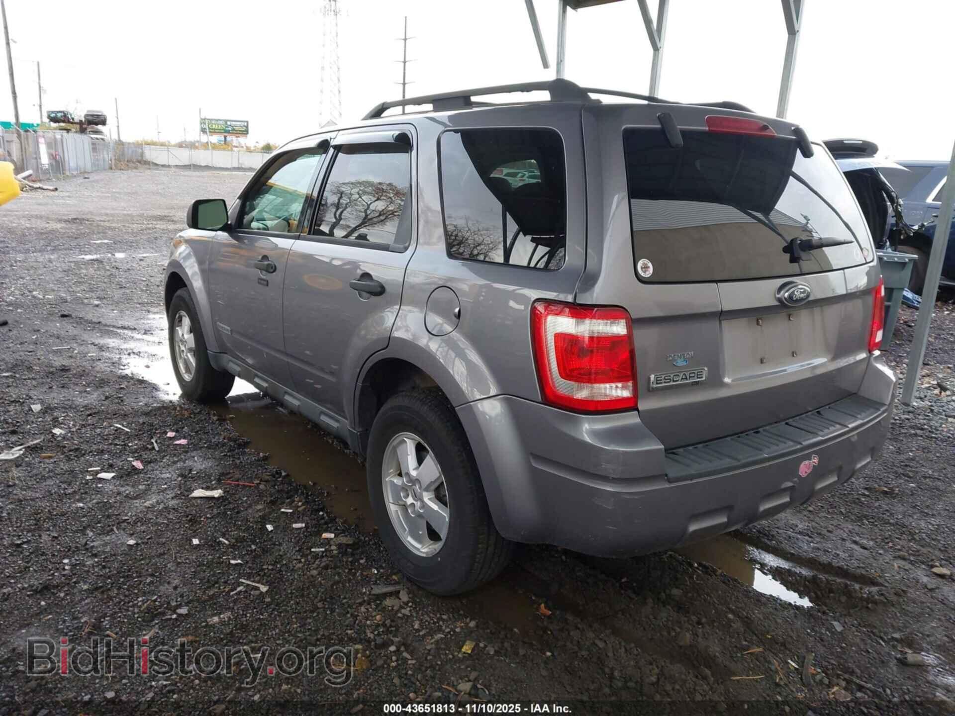 2008 FORD ESCAPE - VIN: 1FMCU03Z58KD67712 - Фото 3