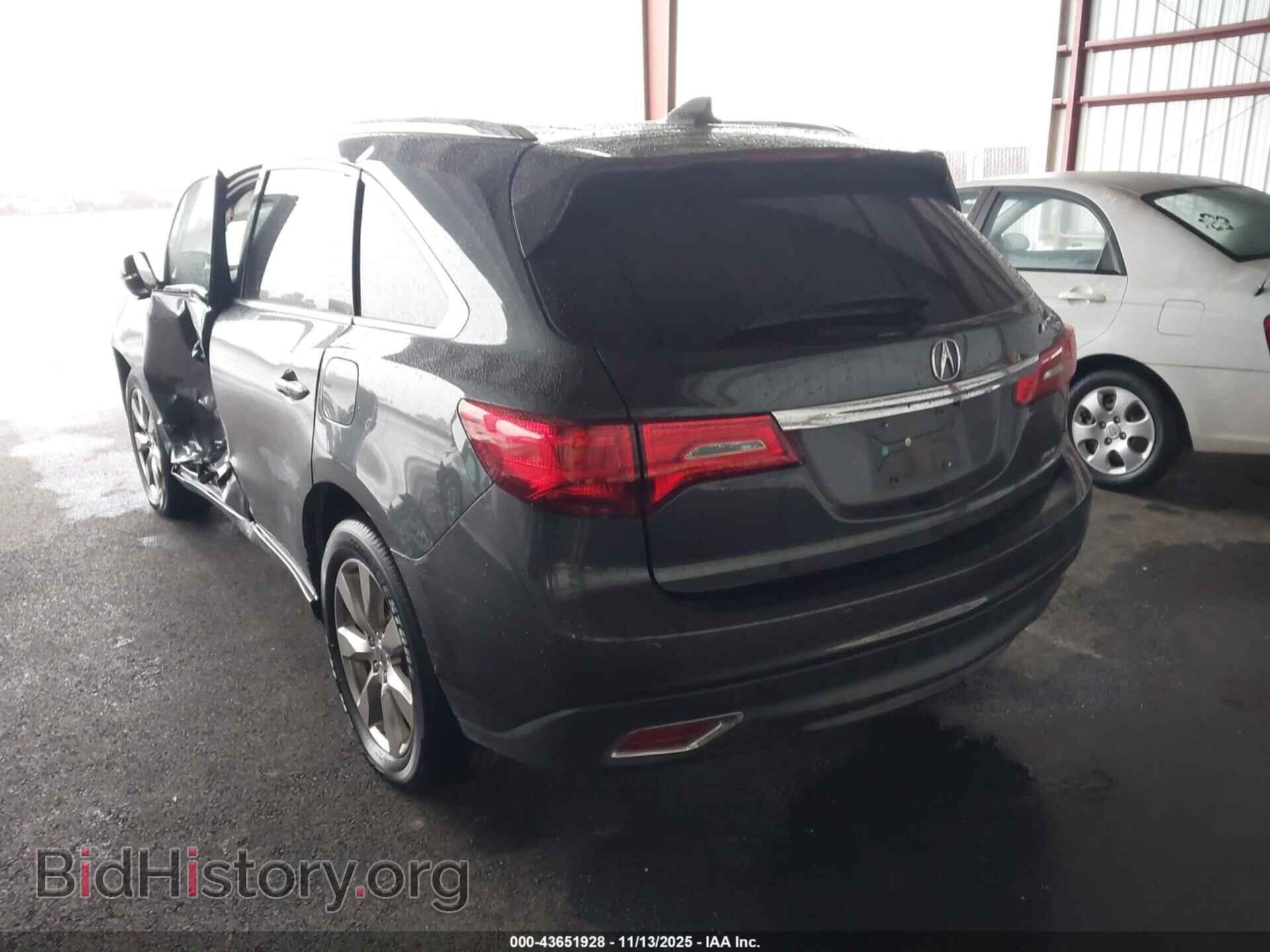 2015 ACURA MDX - VIN: 5FRYD4H83FB028697 - Фото 3