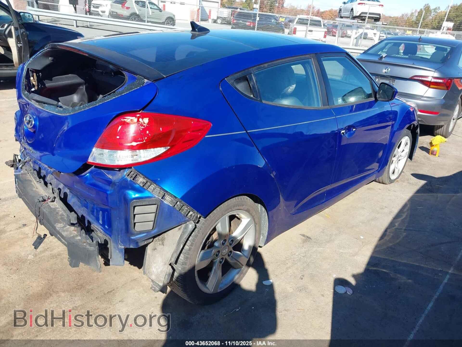 2014 HYUNDAI VELOSTER - VIN: KMHTC6AD0EU216967 - Фото 4