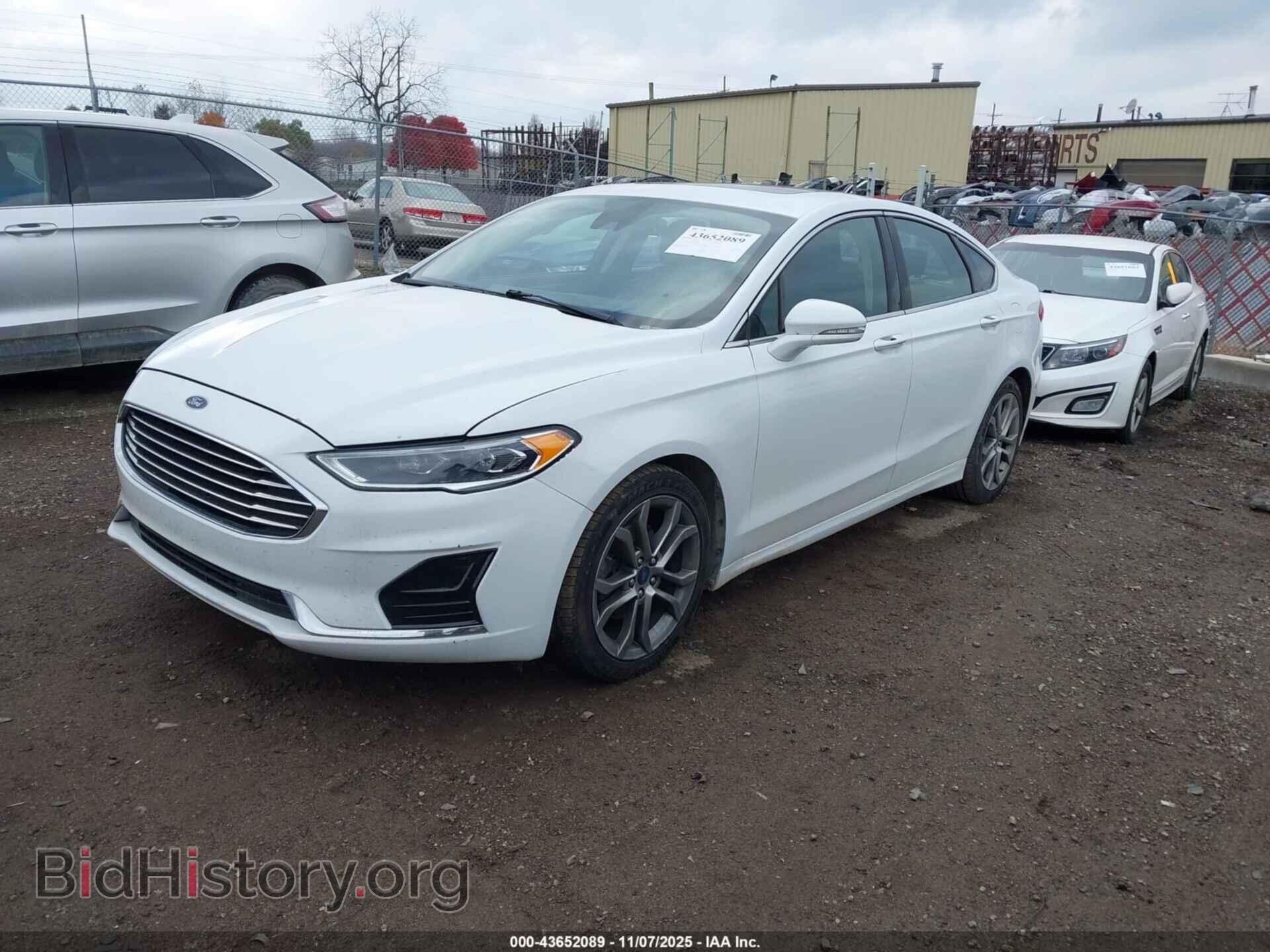 2019 FORD FUSION - VIN: 3FA6P0CD3KR150729 - Фото 2