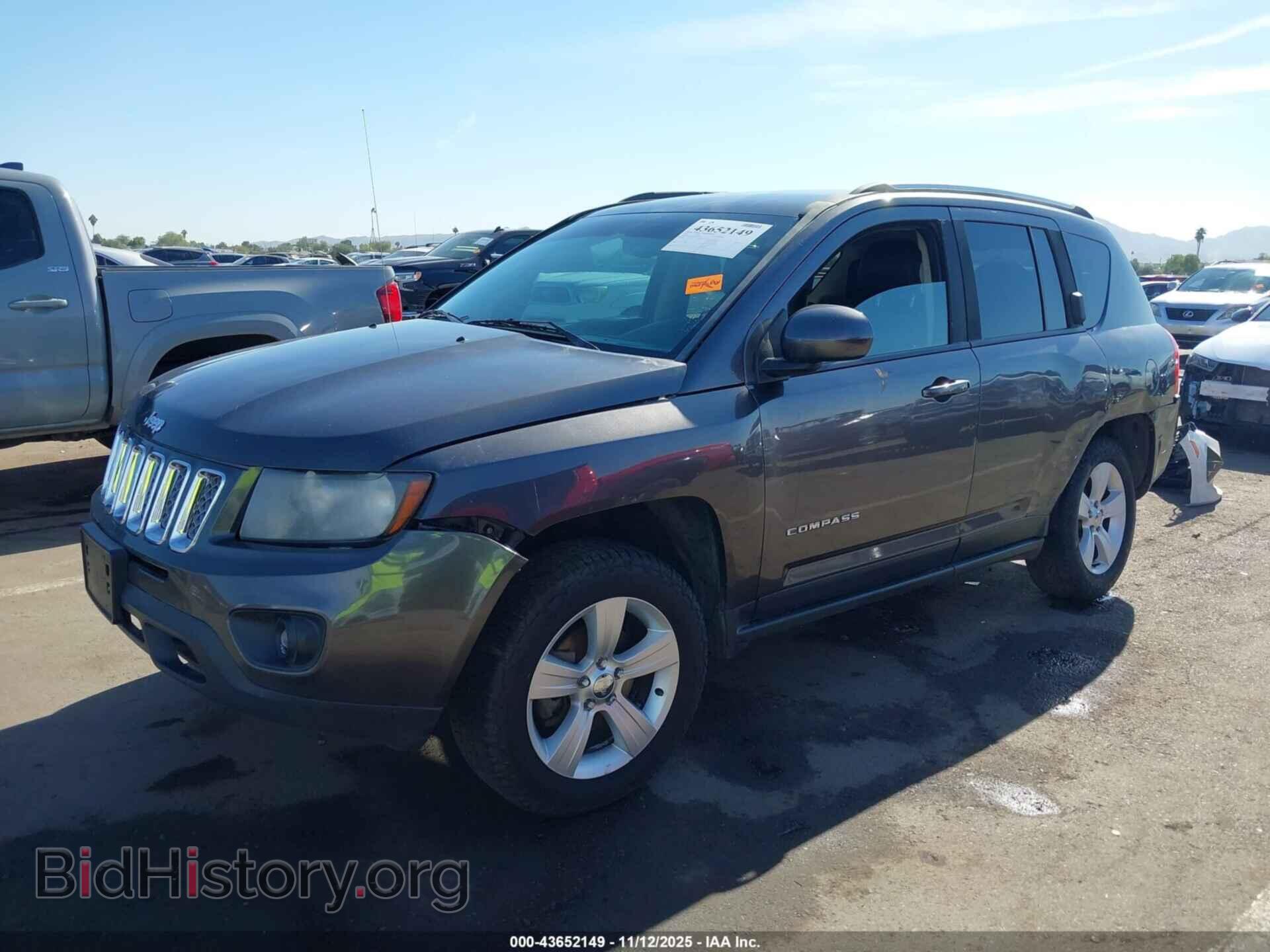 2015 JEEP COMPASS - VIN: 1C4NJDEB5FD197379 - Фото 2
