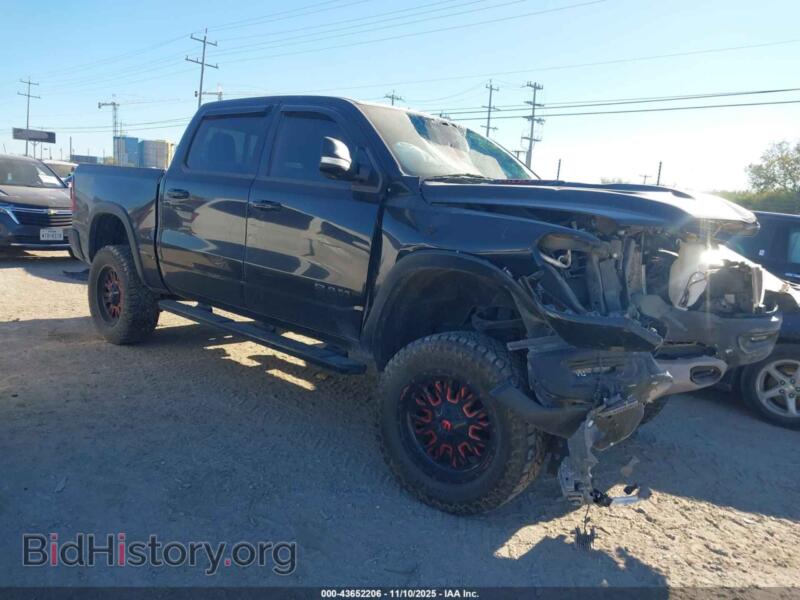 2019 RAM 1500 Rebel (VIN 1C6SRFLT5KN873361) — photo 1 of 15, IAAI, damage: front end