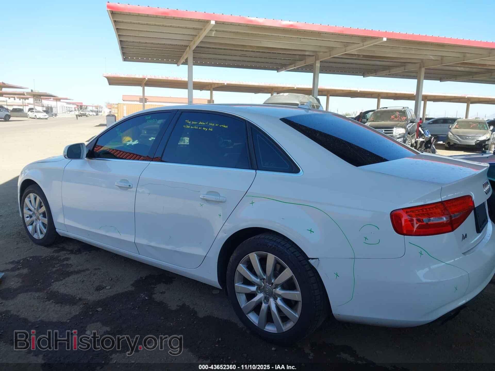 2013 AUDI A4 - VIN: WAUAFAFL7DN027521 - Фото 6
