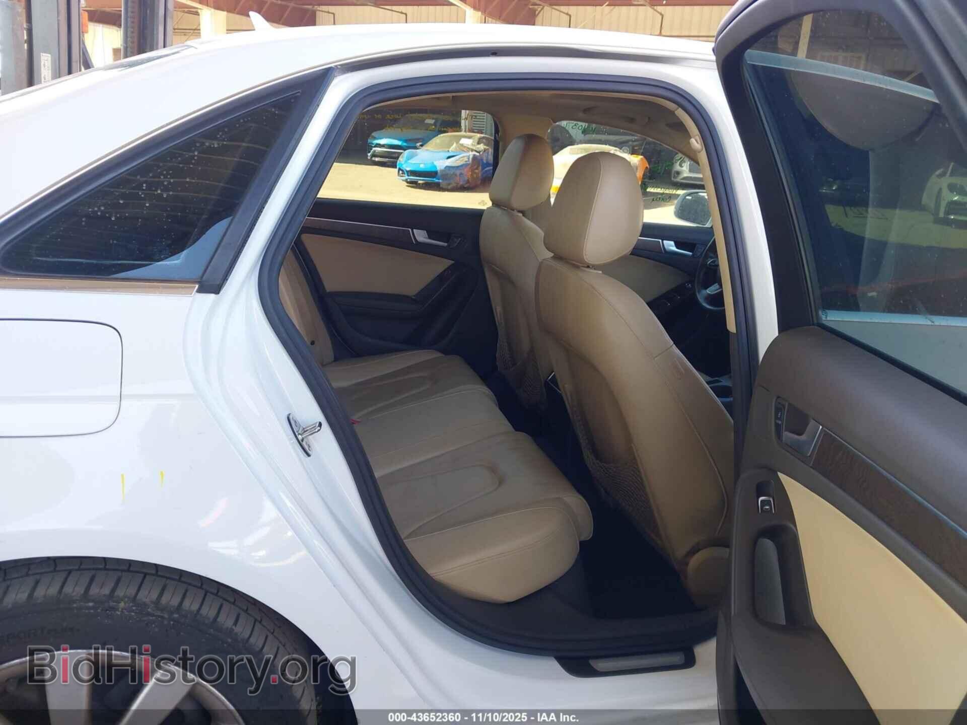 2013 AUDI A4 - VIN: WAUAFAFL7DN027521 - Фото 8