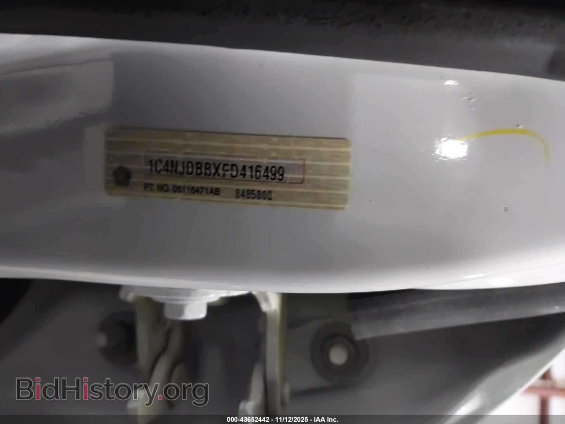 2015 JEEP COMPASS - VIN: 1C4NJDBBXFD416499 - Фото 9