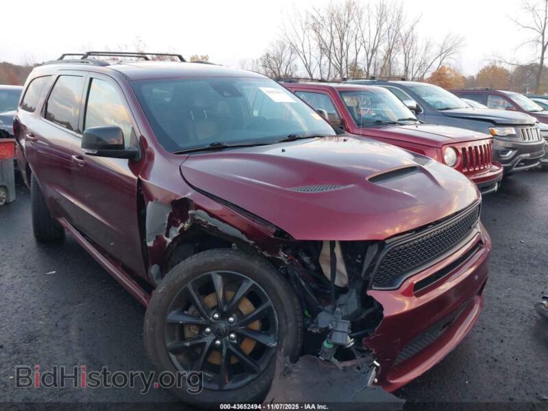 2018 Dodge DURANGO R/T AWD (VIN 1C4SDJCT1JC291715) — фото 1 из 19, IAAI, повреждение: правый бок