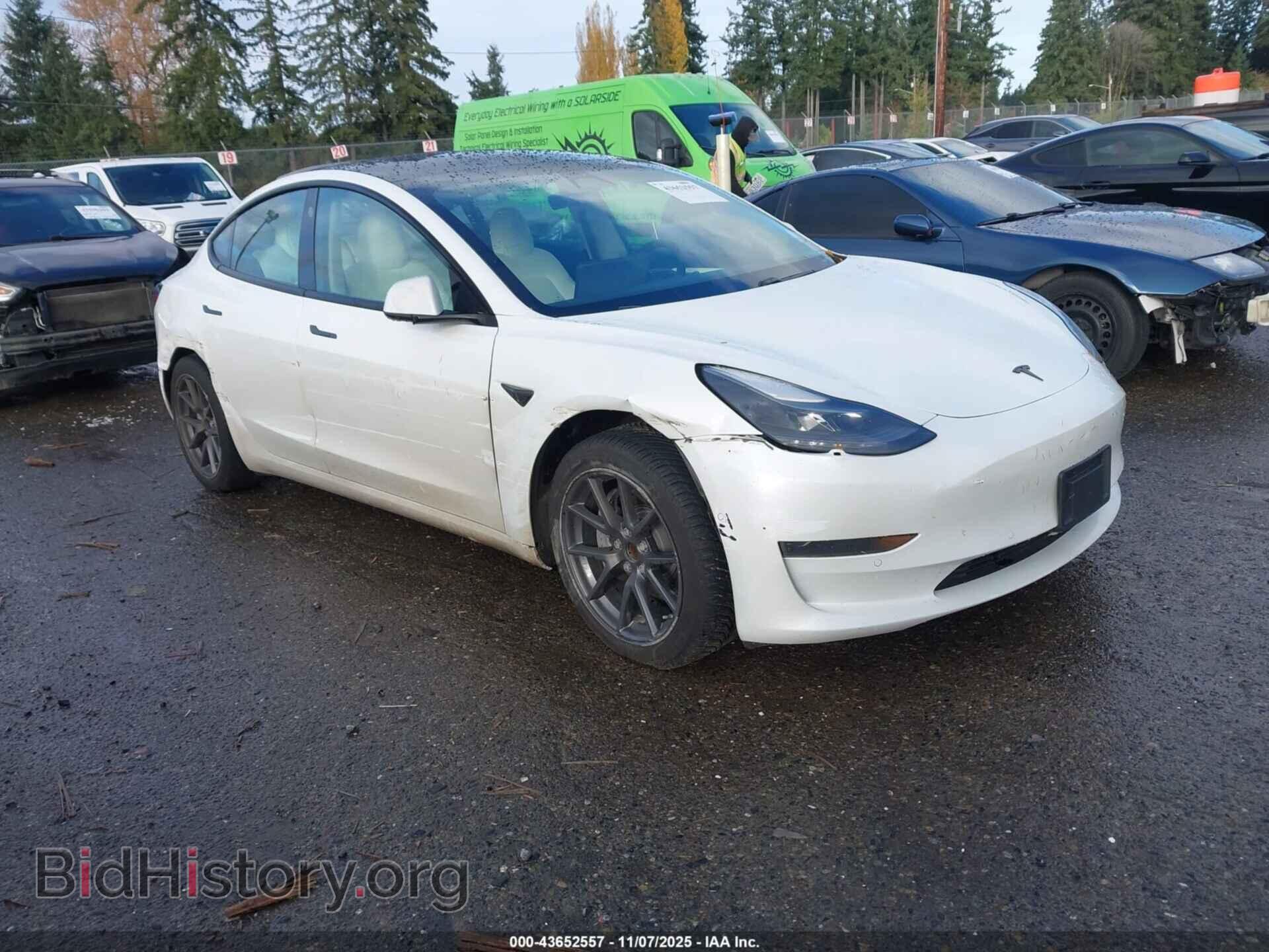Photo 5YJ3E1EA9MF064583 - TESLA MODEL 3 2021