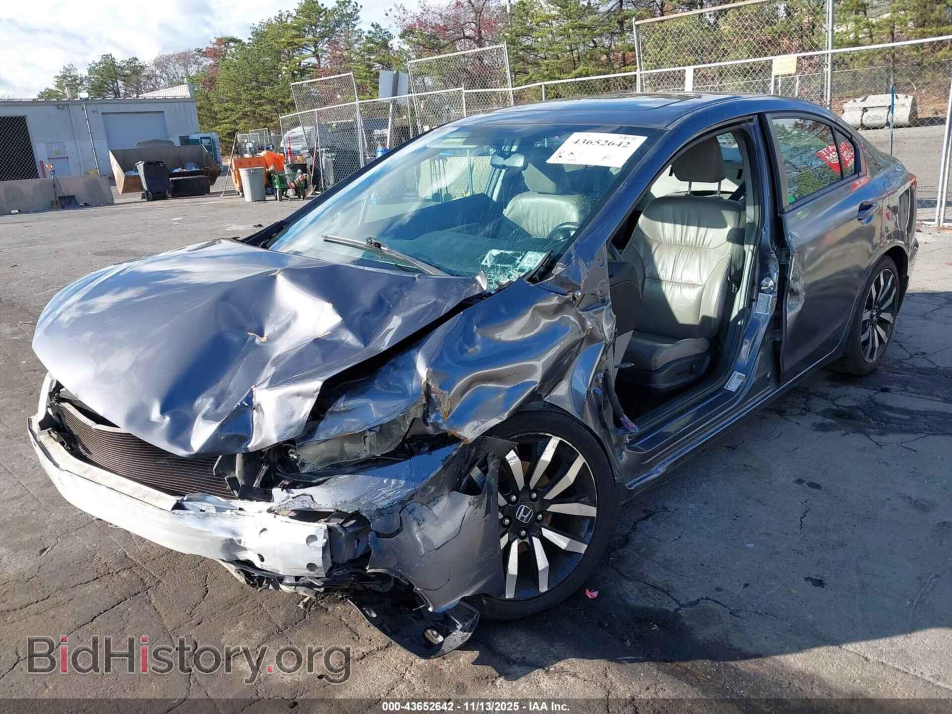 2015 HONDA CIVIC - VIN: 2HGFB2F91FH510322 - Фото 2