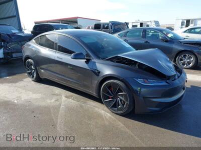 2024 Tesla MODEL 3 Performance All-Wheel Drive, gray — VIN 5YJ3E1ET4RF830549, IAAI