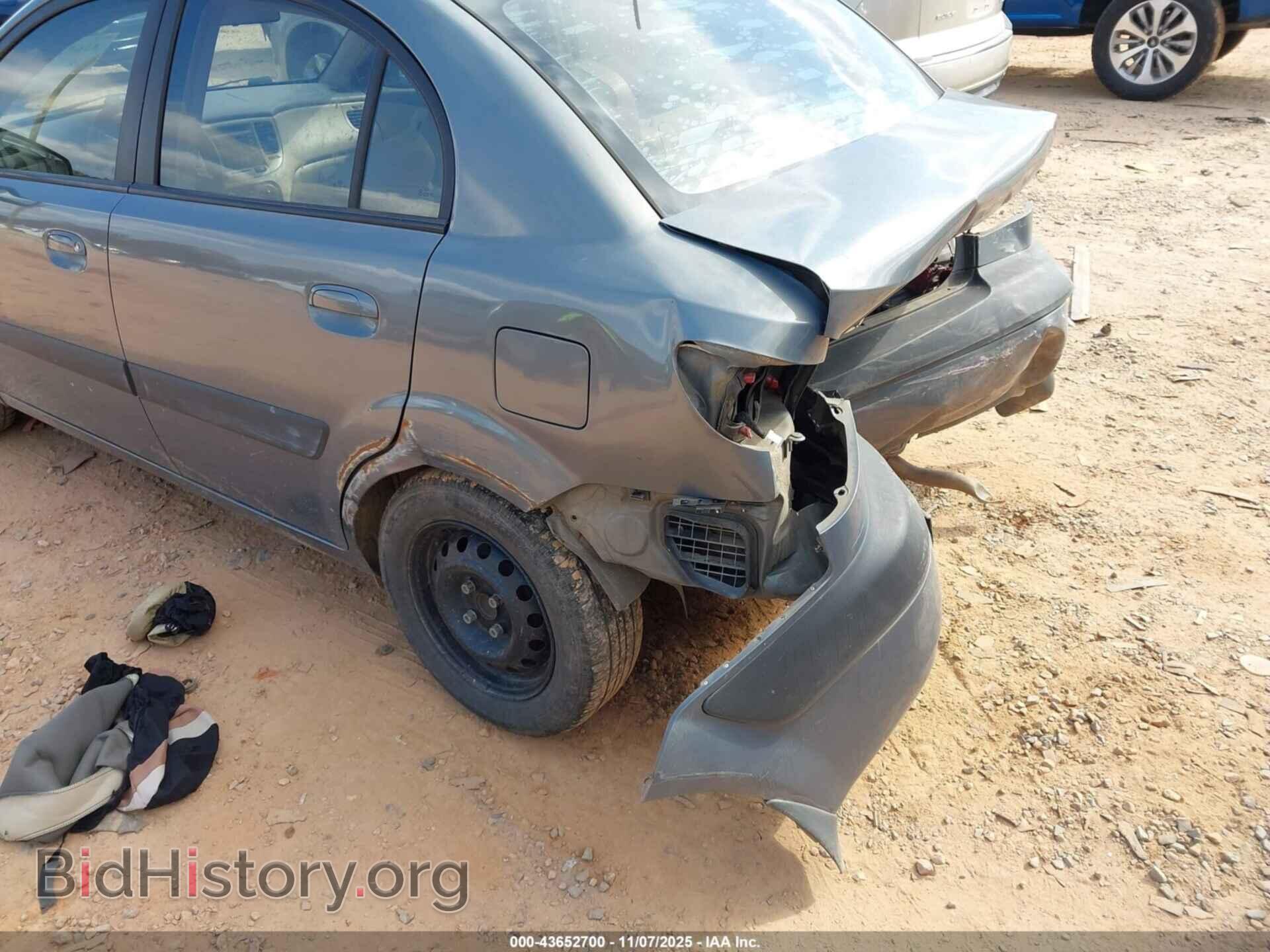 2006 KIA RIO - VIN: KNADE123766048100 - Фото 6