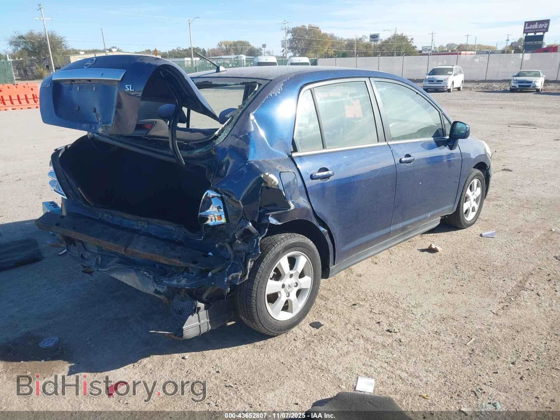 2008 NISSAN VERSA - VIN: 3N1BC11E68L464010 - Фото 4