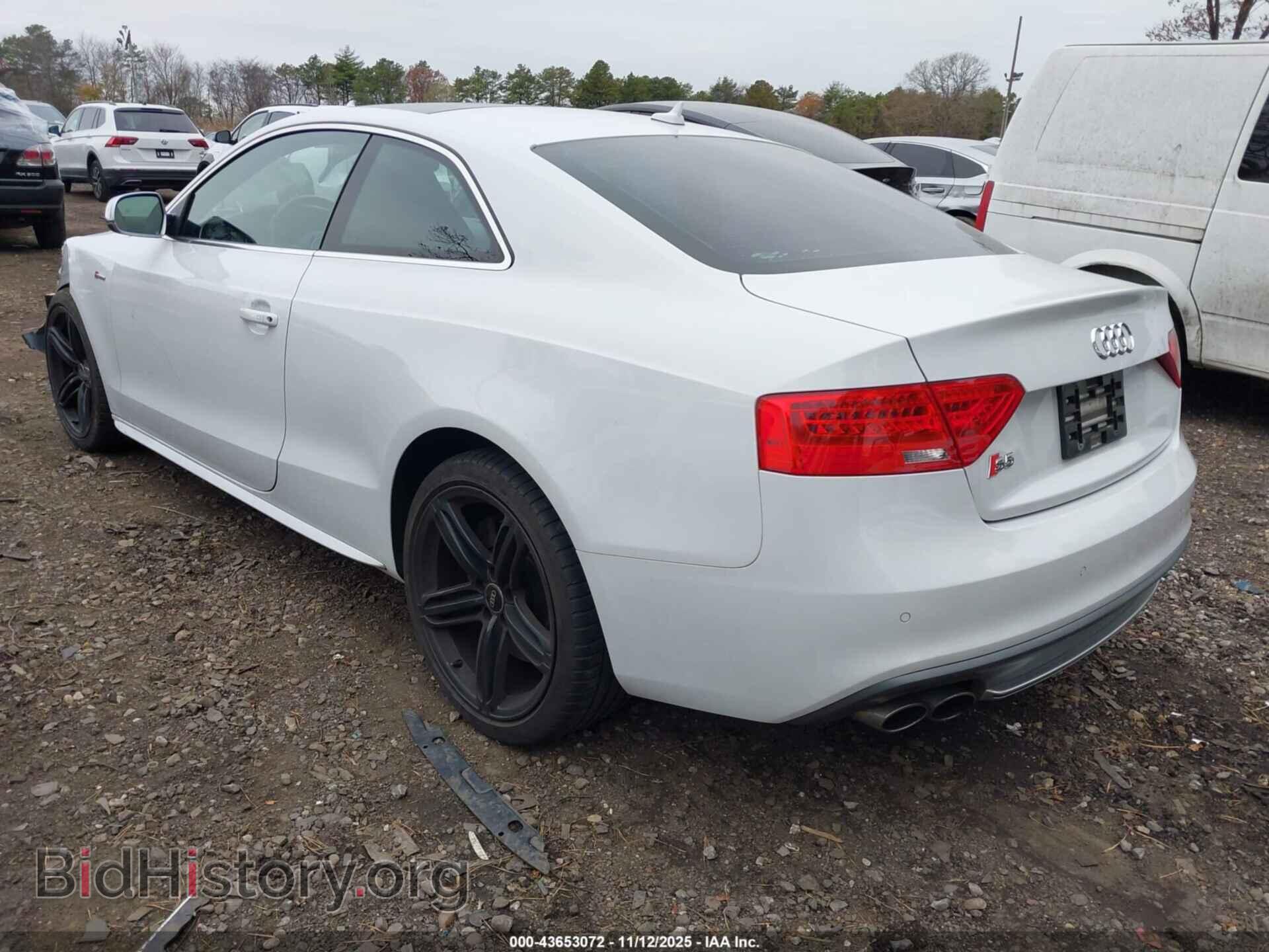 2013 AUDI S5 - VIN: WAUGGAFR3DA044271 - Фото 3