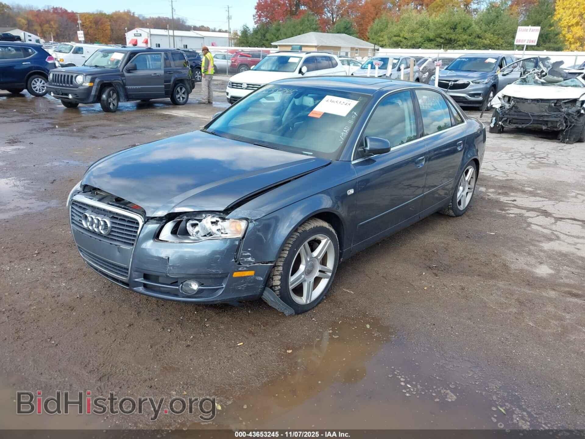 2006 AUDI A4 - VIN: WAUDF78E86A204389 - Фото 2