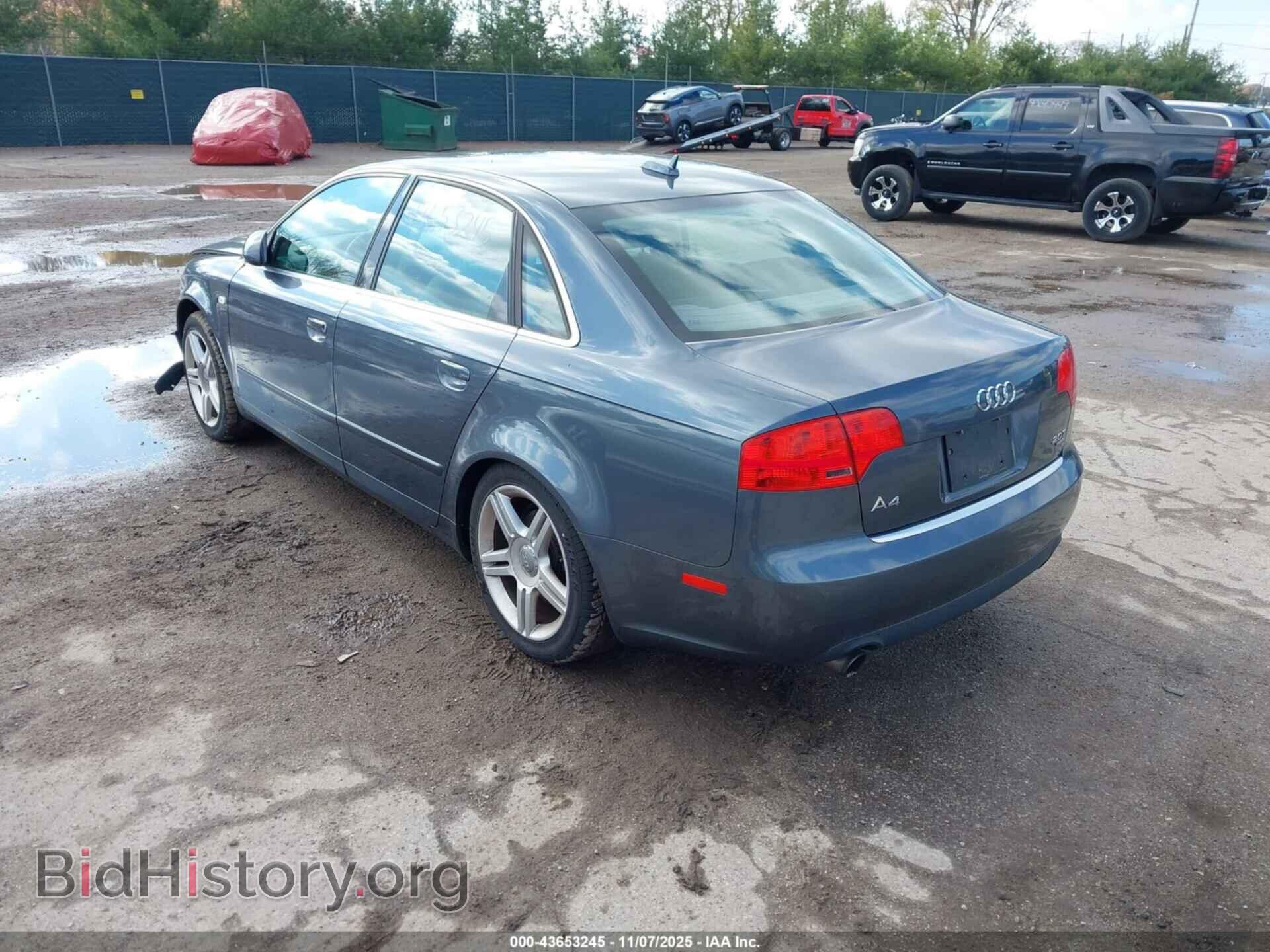 2006 AUDI A4 - VIN: WAUDF78E86A204389 - Фото 3