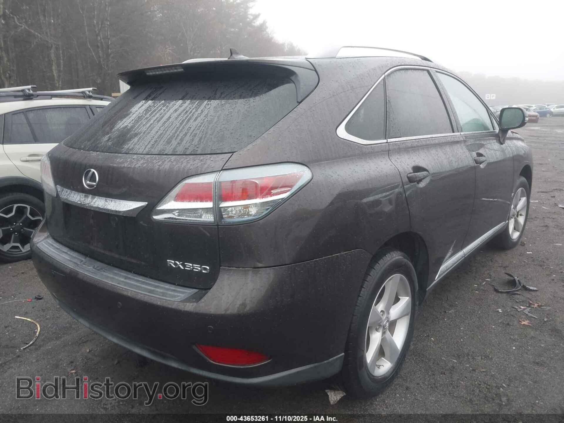 2013 LEXUS RX 350 - VIN: 2T2BK1BA9DC181816 - Фото 4