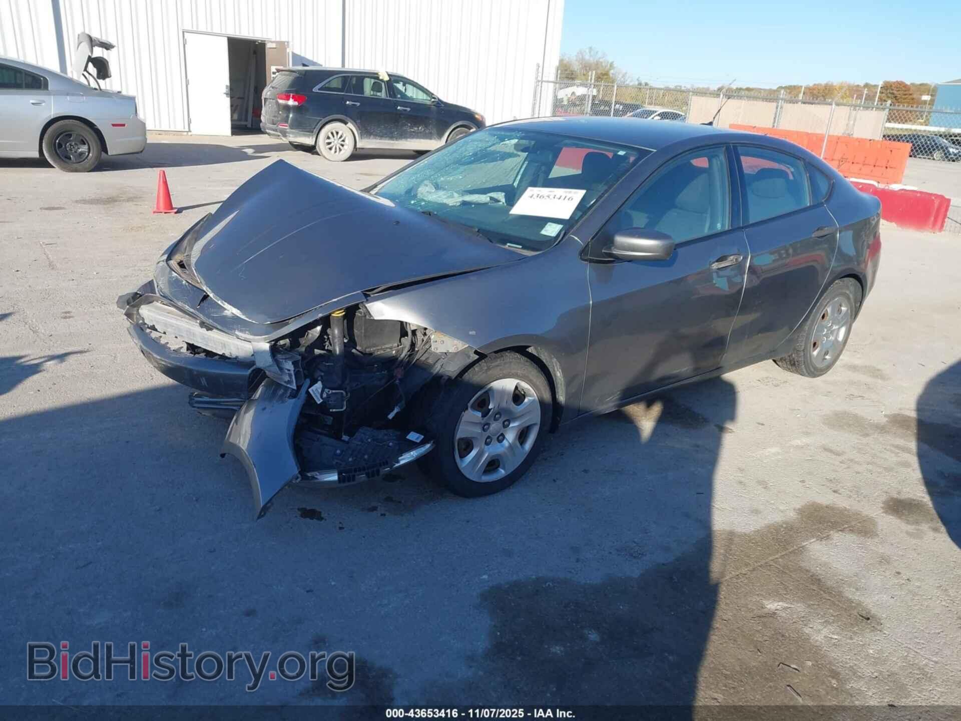 2013 DODGE DART - VIN: 1C3CDFAA2DD245011 - Фото 2
