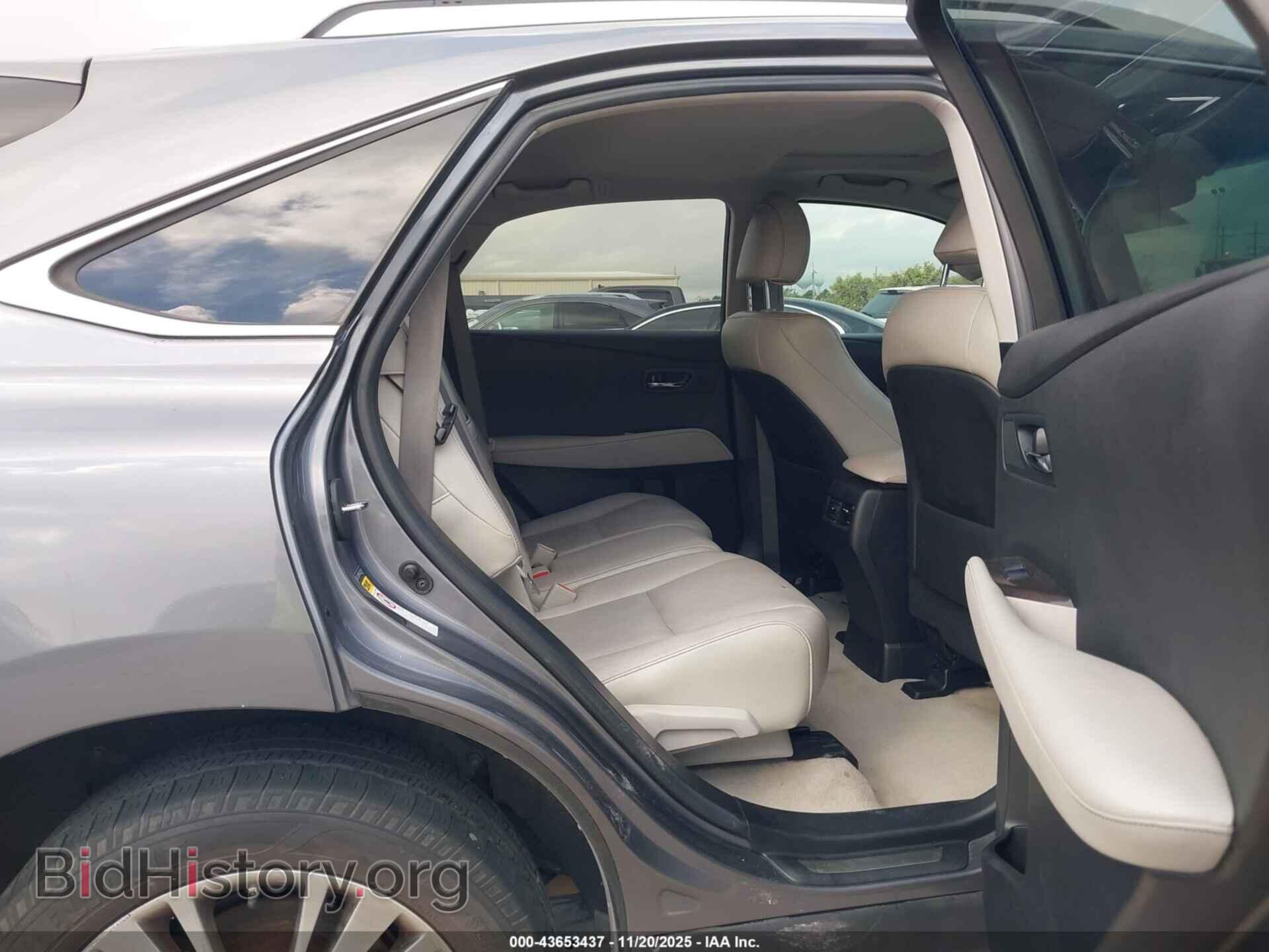 2013 LEXUS RX 350 - VIN: 2T2BK1BA7DC203134 - Фото 8