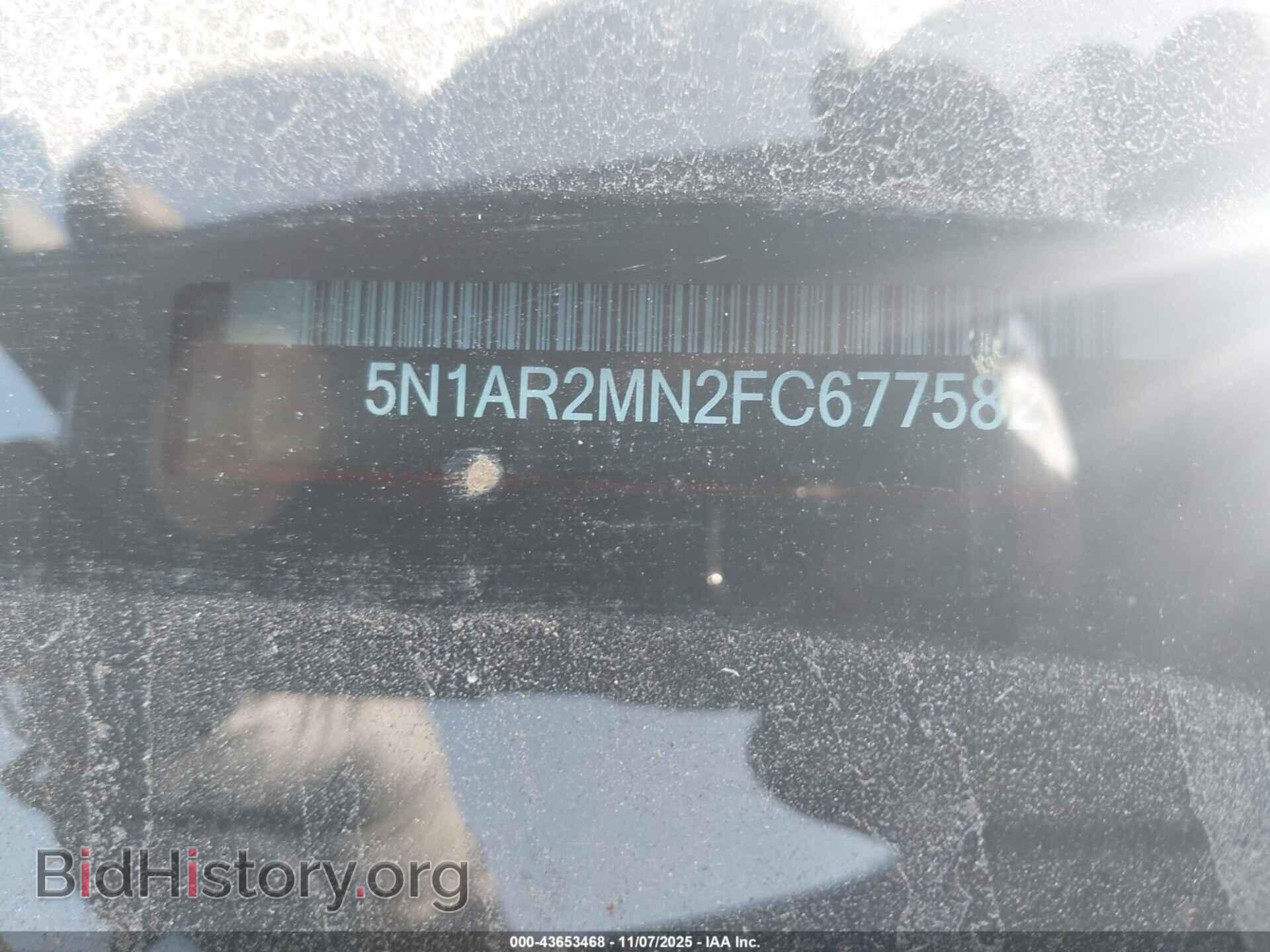 2015 NISSAN PATHFINDER - VIN: 5N1AR2MN2FC677582 - Фото 9