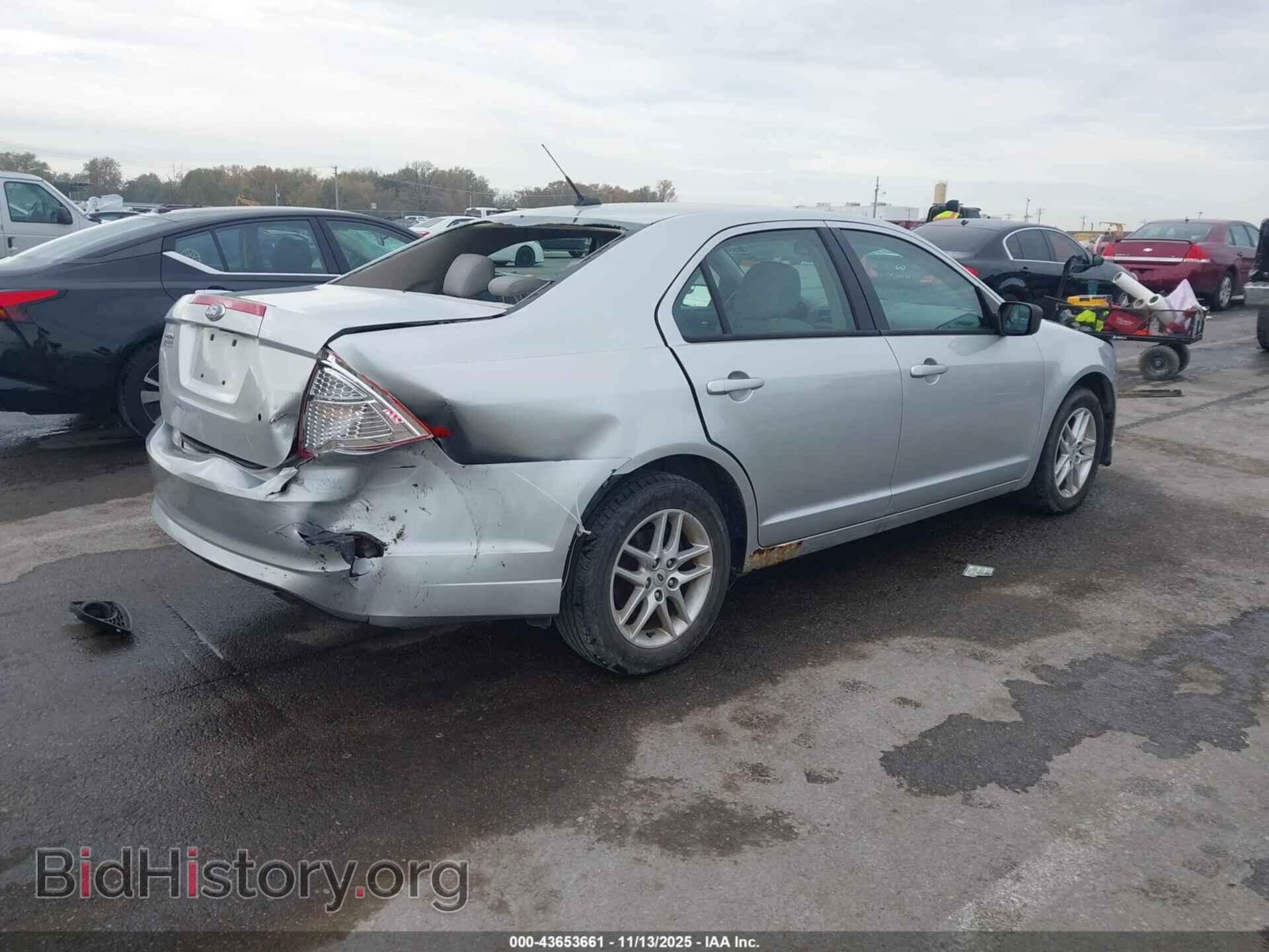 2012 FORD FUSION - VIN: 3FAHP0GA3CR127039 - Фото 4