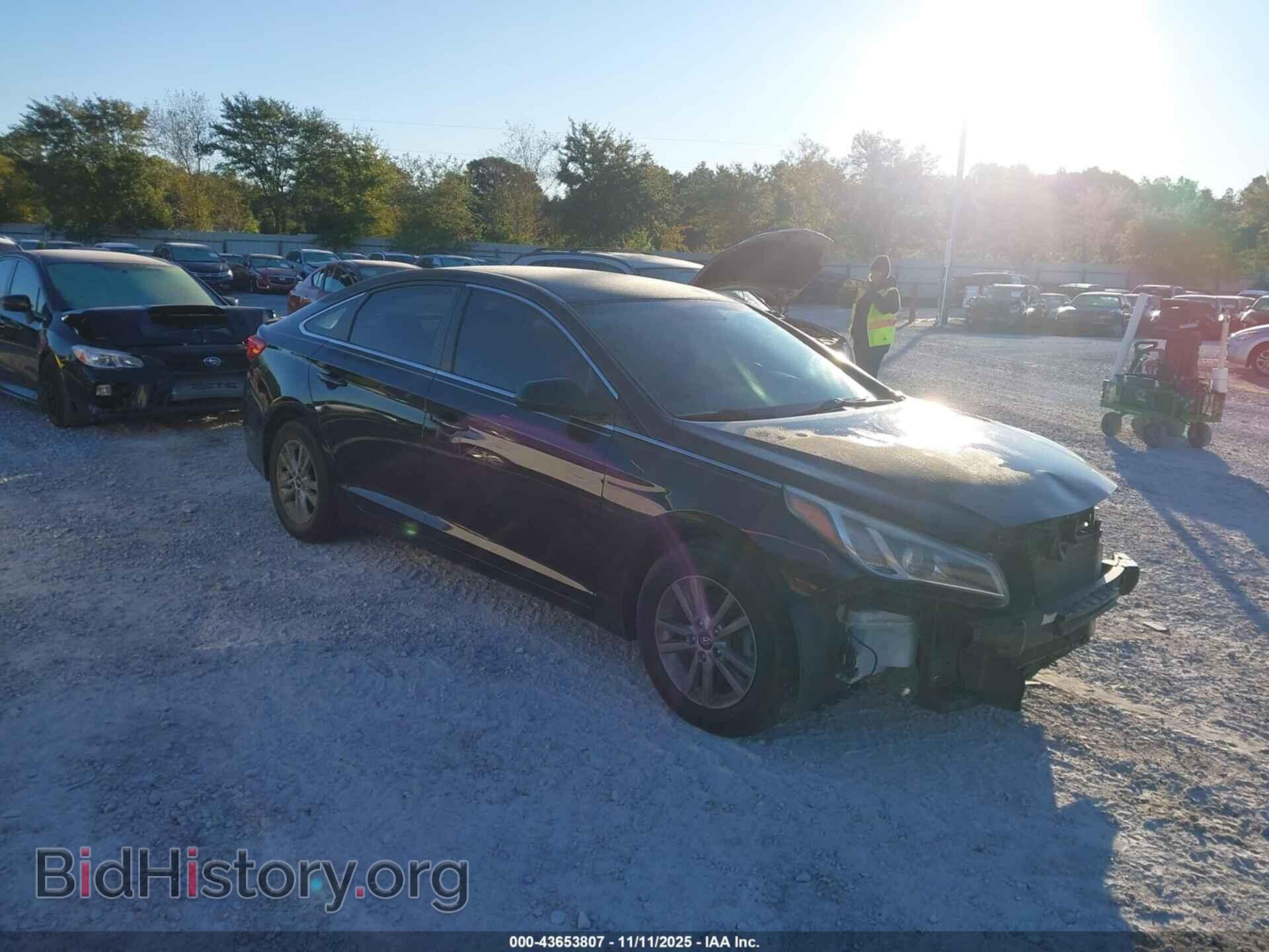 Фотография 5NPE24AF1FH006721 - HYUNDAI SONATA 2015