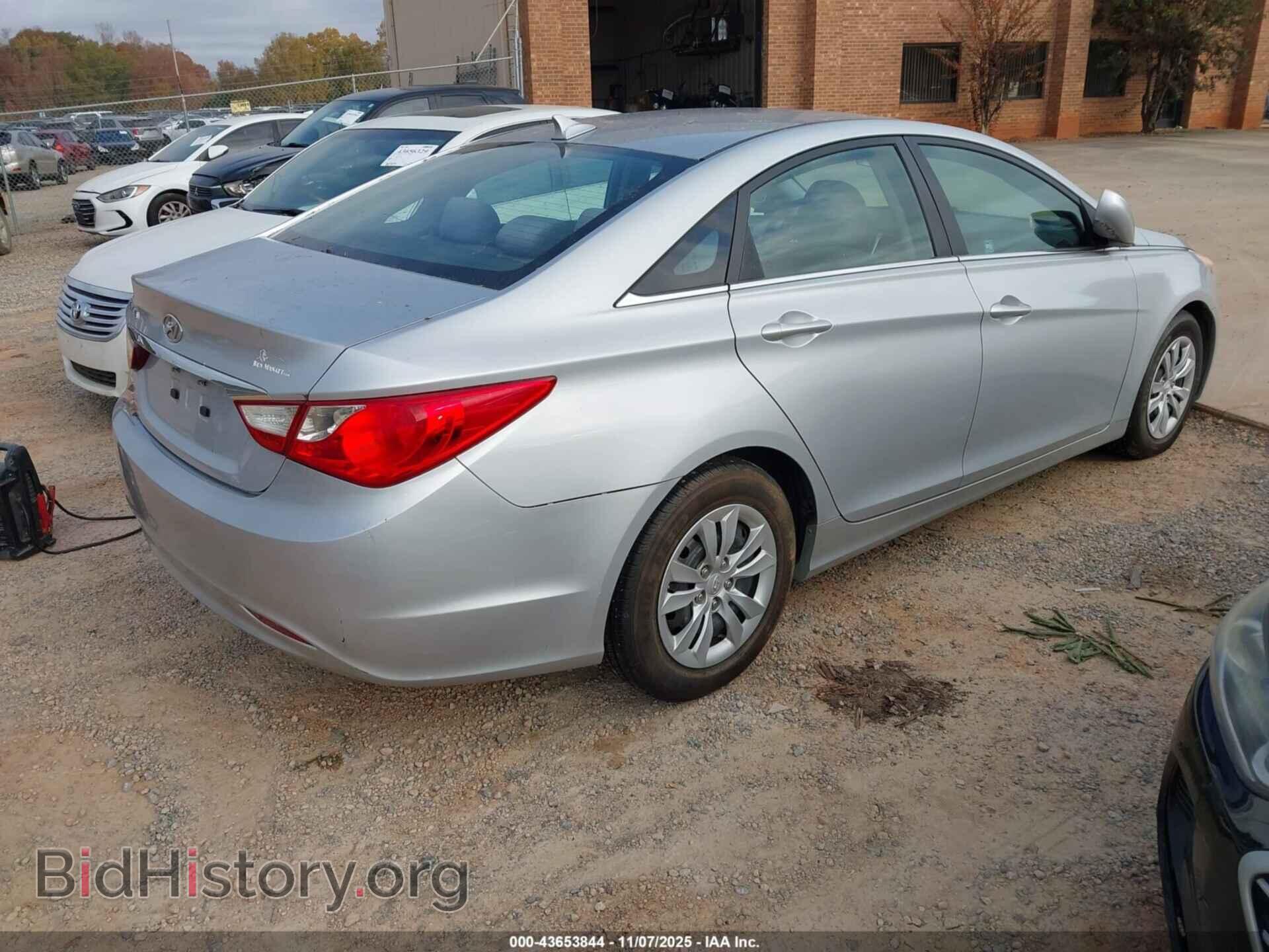 2011 HYUNDAI SONATA - VIN: 5NPEB4ACXBH028202 - Фото 4