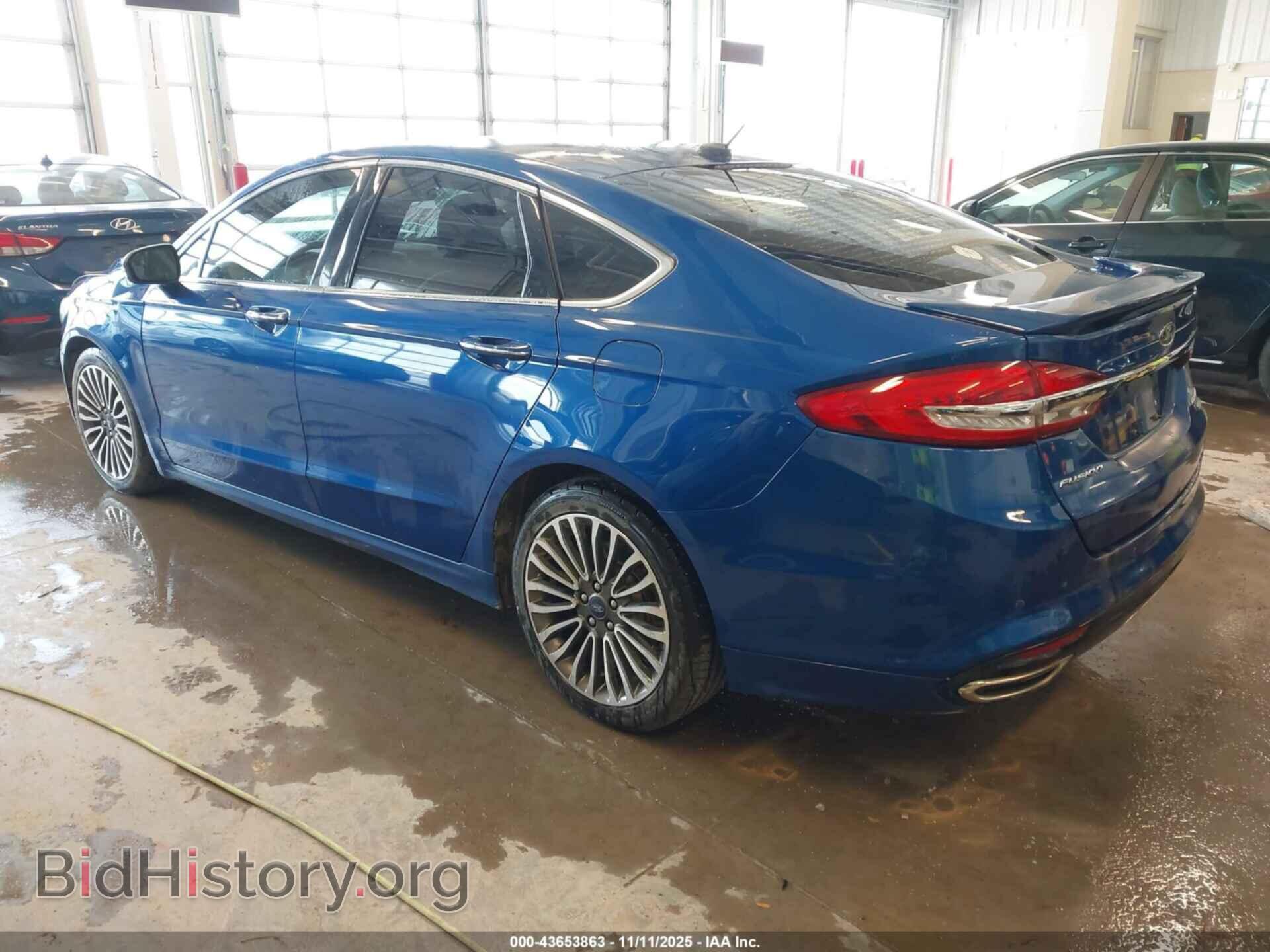 2018 FORD FUSION - VIN: 3FA6P0D94JR247656 - Фото 3