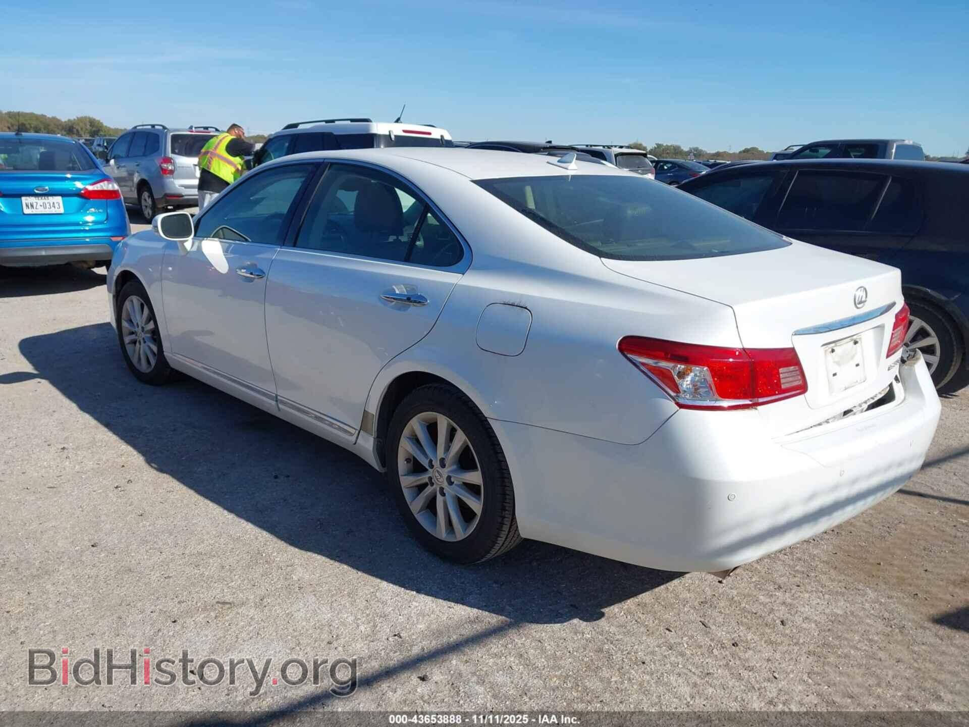2012 LEXUS ES 350 - VIN: JTHBK1EG6C2503604 - Фото 3